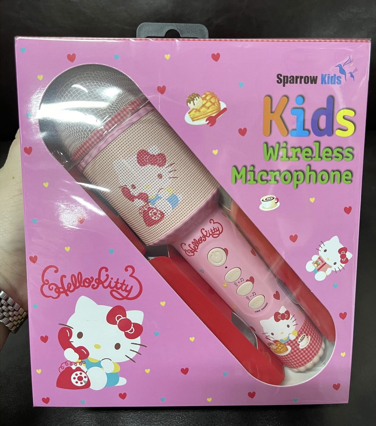 🌈Sparrow Kids Sanrio 兒童無線Karaoke 咪  