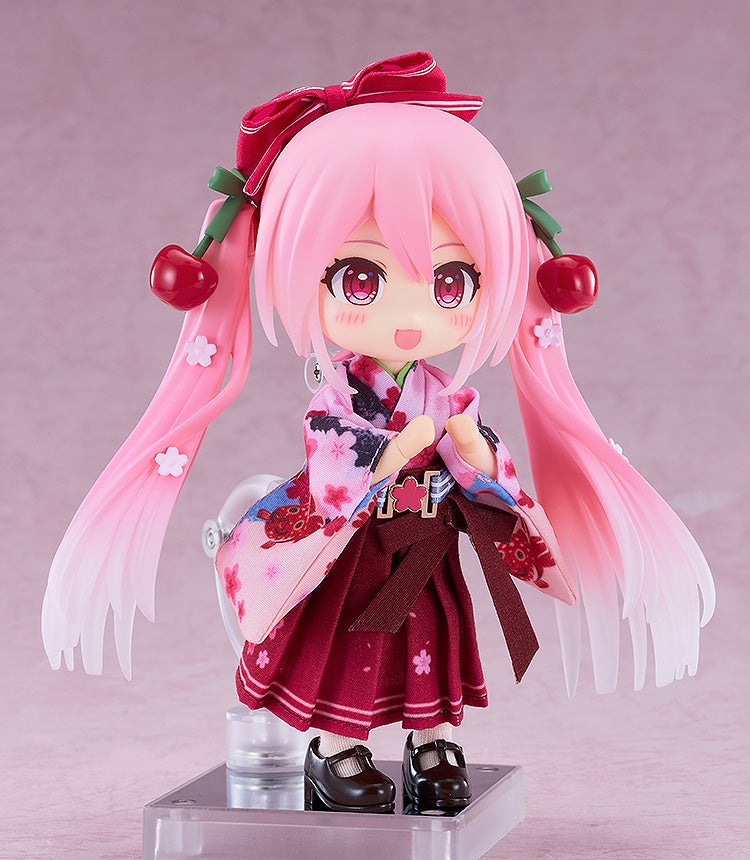 (預訂訂金 $200) (總價 $560) GSC Nendoroid Doll 初音未來 櫻未來 弘函2025Ver. (弘前) 黏土娃 Sakura Miku: Hirohako (行版)
