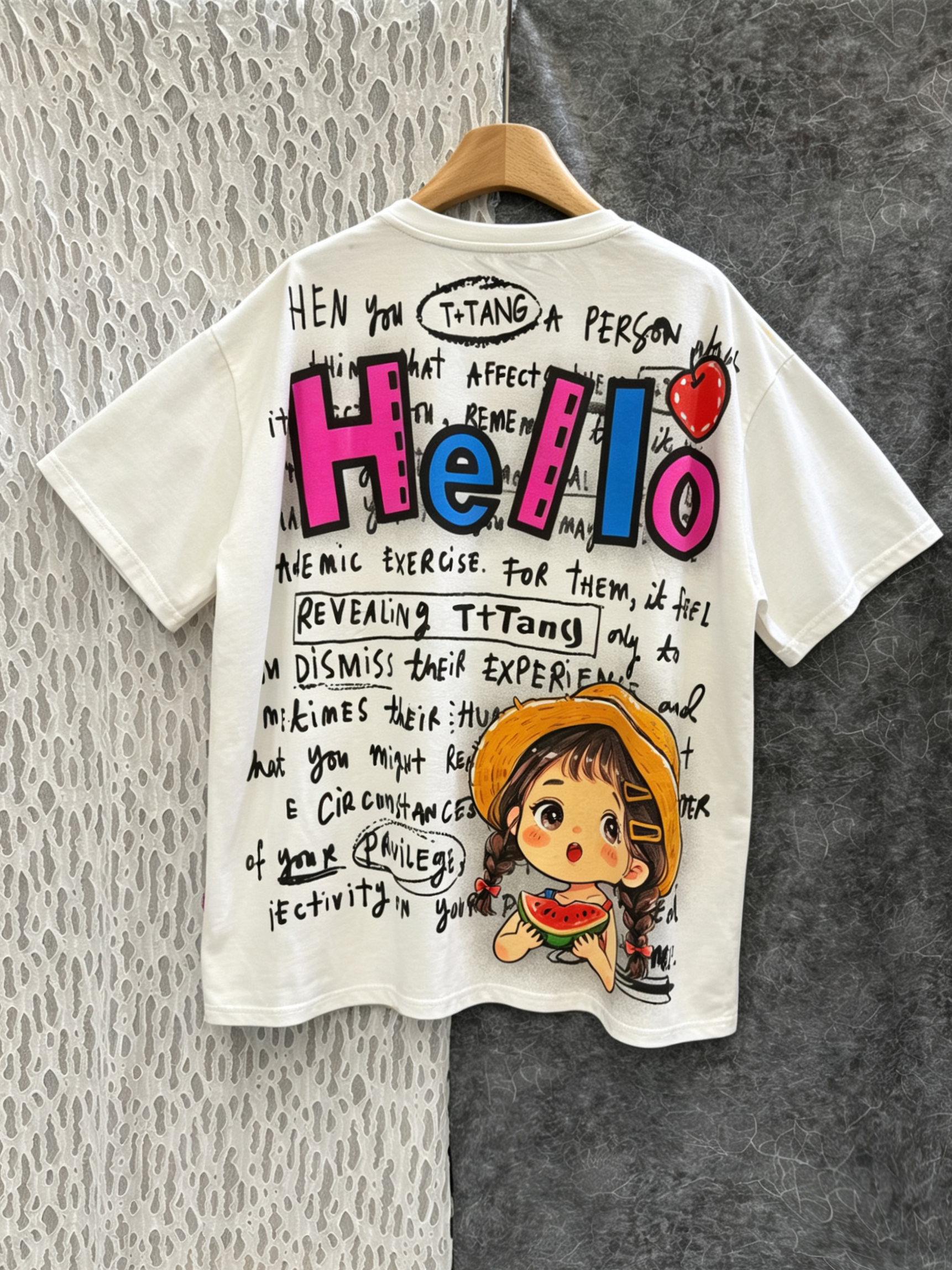西瓜女孩閃T