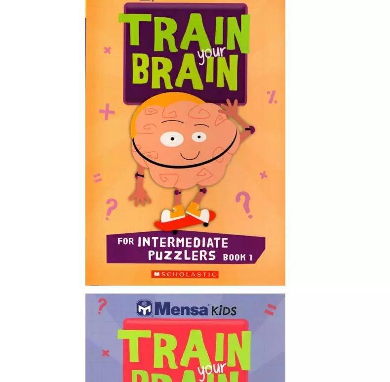 Mensa Train Your Brain 門薩訓練你的腦大系列英文8冊記憶思維邏訓輯練 