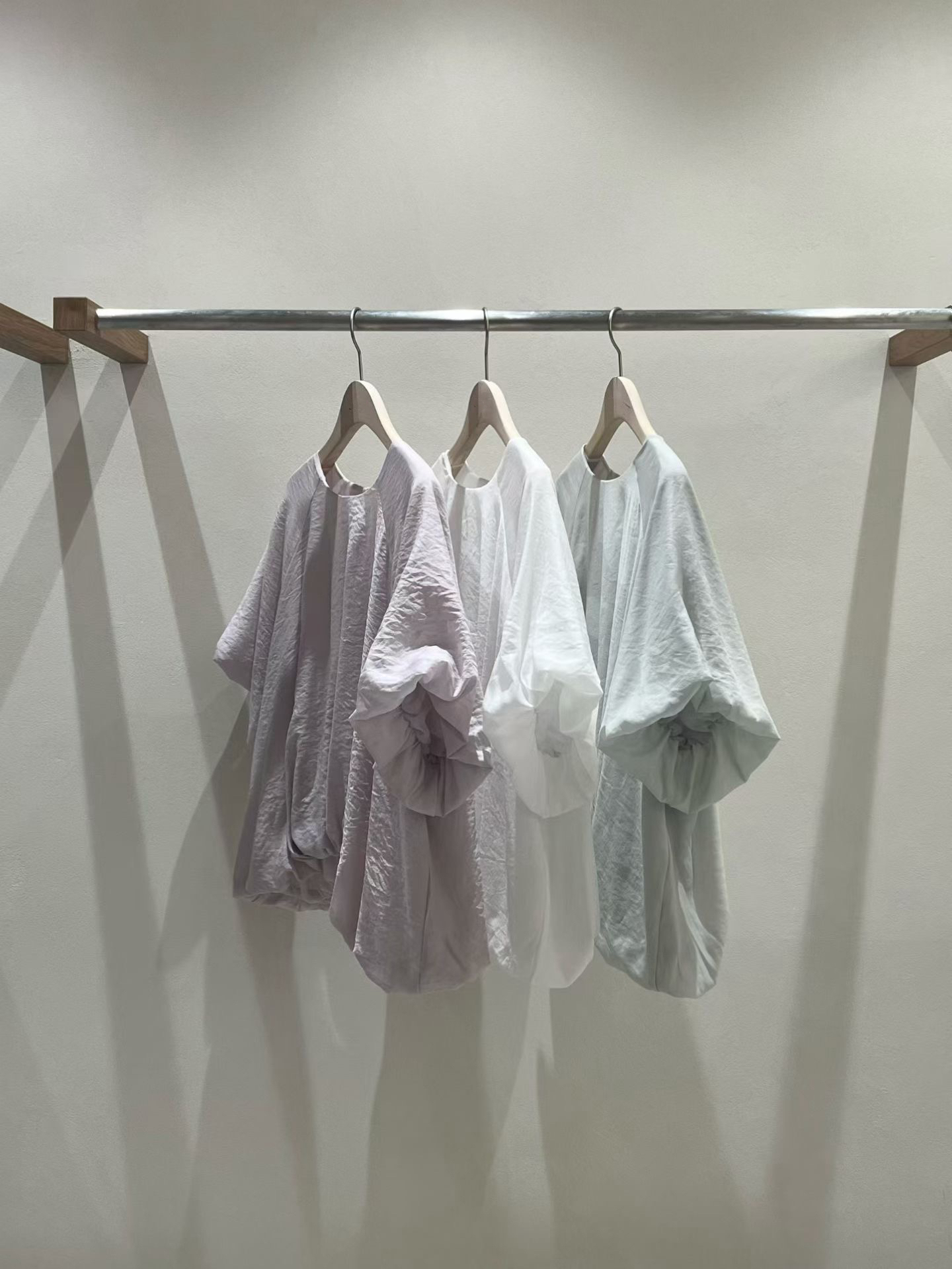 Puff sleeves blouse #top146