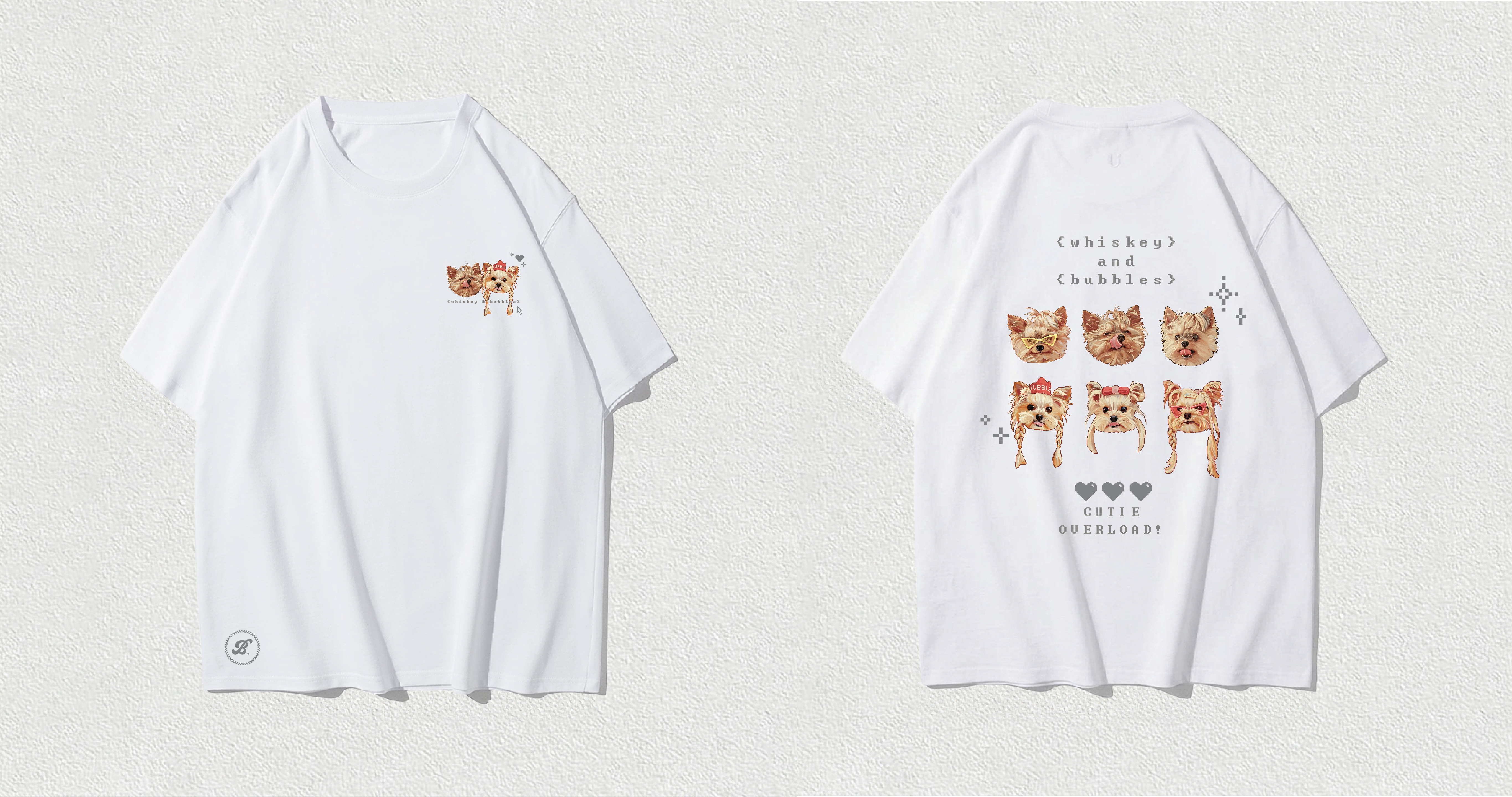 【寵物客製】男女 Oversize T-shirt