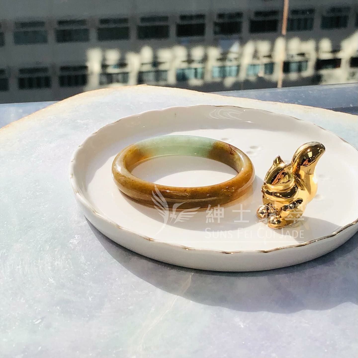 大馬坎翡色貴妃鐲52mm