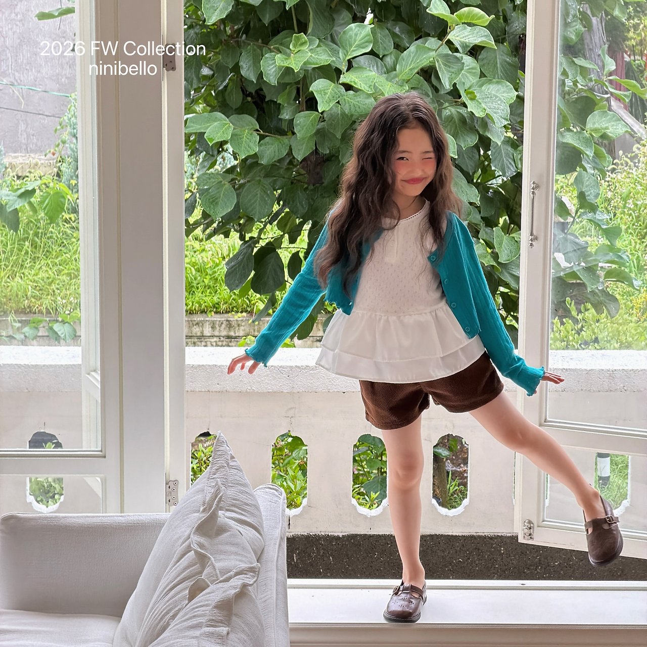 Ninibello | Melville Eyelet Cardigan 