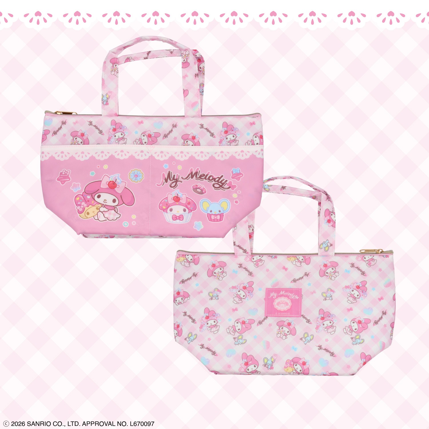 🌸 【預訂】Sanrio Lunch Series-Lunch Tote Bag