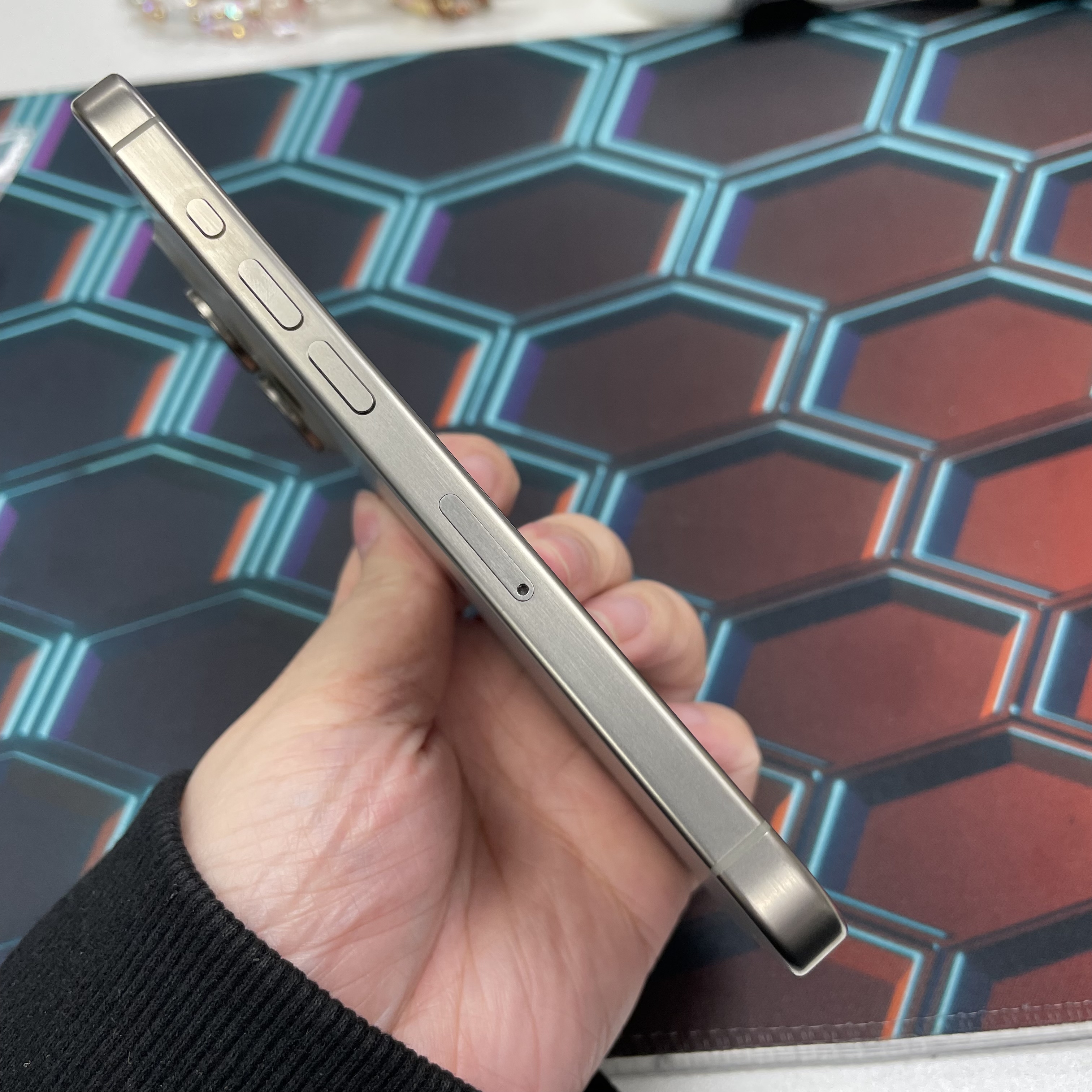 *6095 15 Pro 完美機 256GB 電85 原色 gray