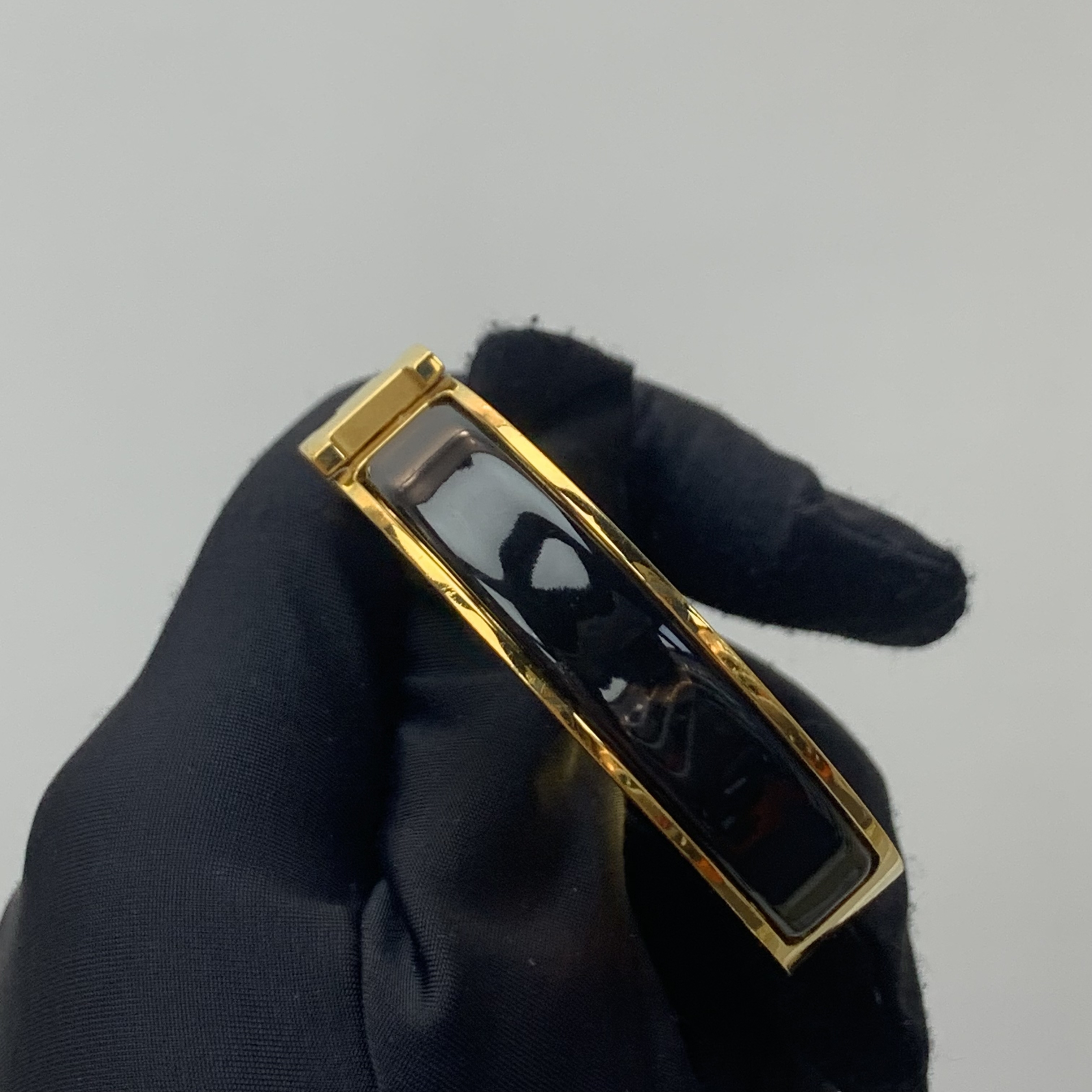 Hermes 黑色窄版手鐲