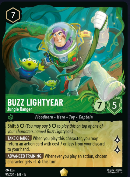 91/204 Buzz Lightyear - Jungle Ranger L