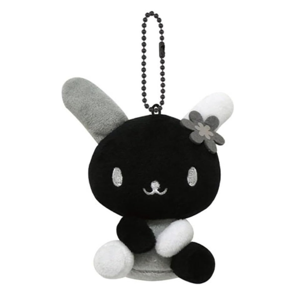 現貨｜Sanrio Usahana 彩耳兔 黑色系列 日版 毛公仔 吊飾 掛件 (SACM-BM-US)