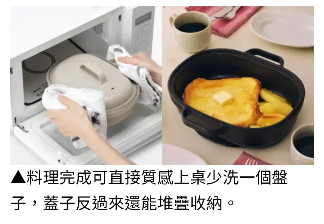 「微波爐神器」日本MUJI推出燒烤+蒸煮+炊飯一具三用不沾塗層成懶人晚餐最強助手