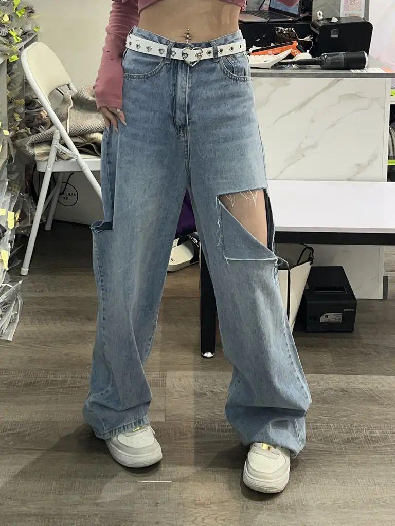 KR 型格爛牛仔褲｜顯高顯瘦！KR6509
