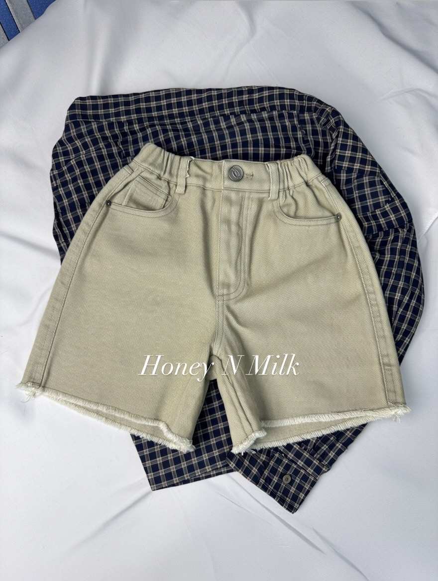DM Dominion GreyGreen Jeans Shorts