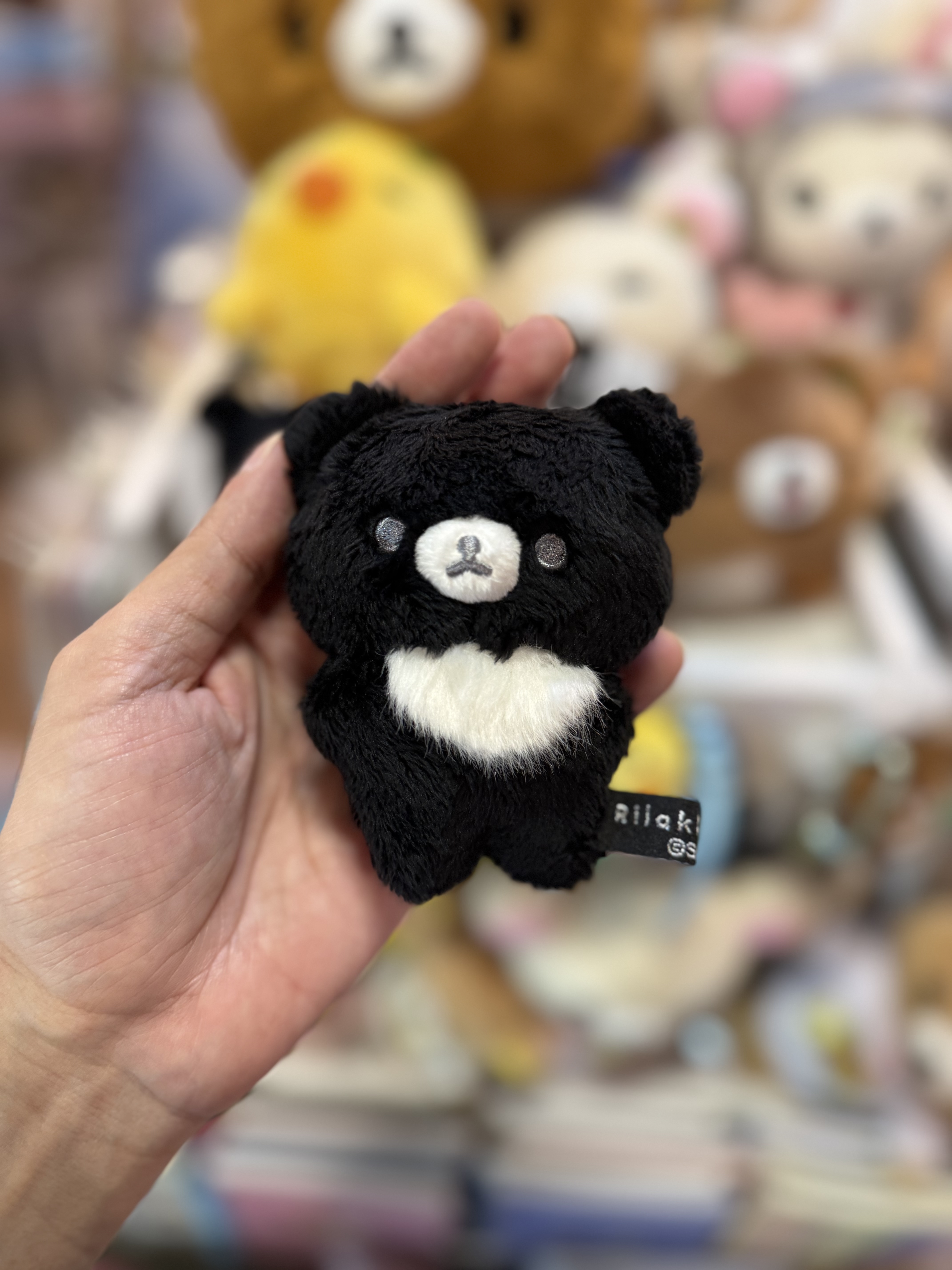《現貨》全新Rilakkuma黑白造型掛飾