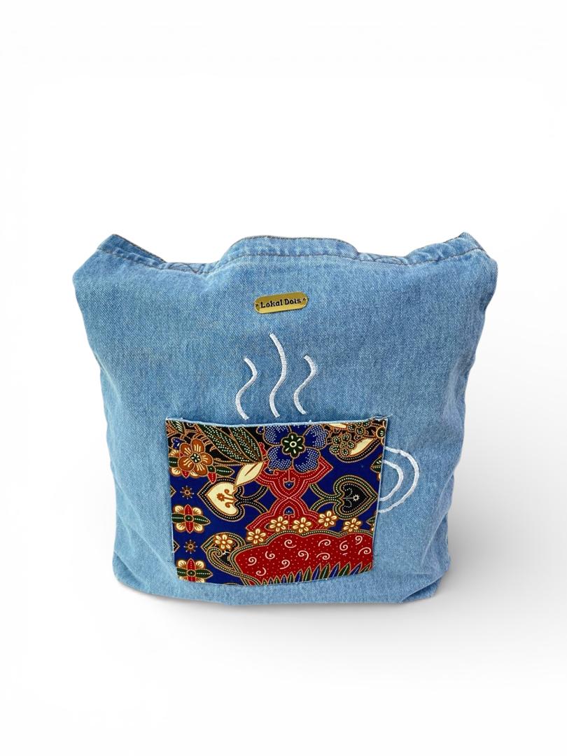 LD070 - Batik Jeans Bag