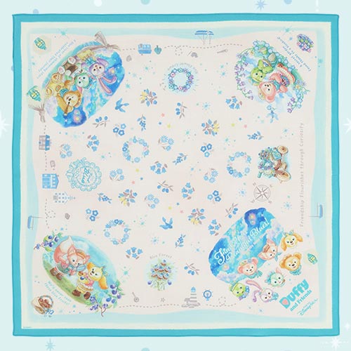 【預訂】DisneySea 25th Duffy Find Your Beautiful Blue Part 2 - 絲巾