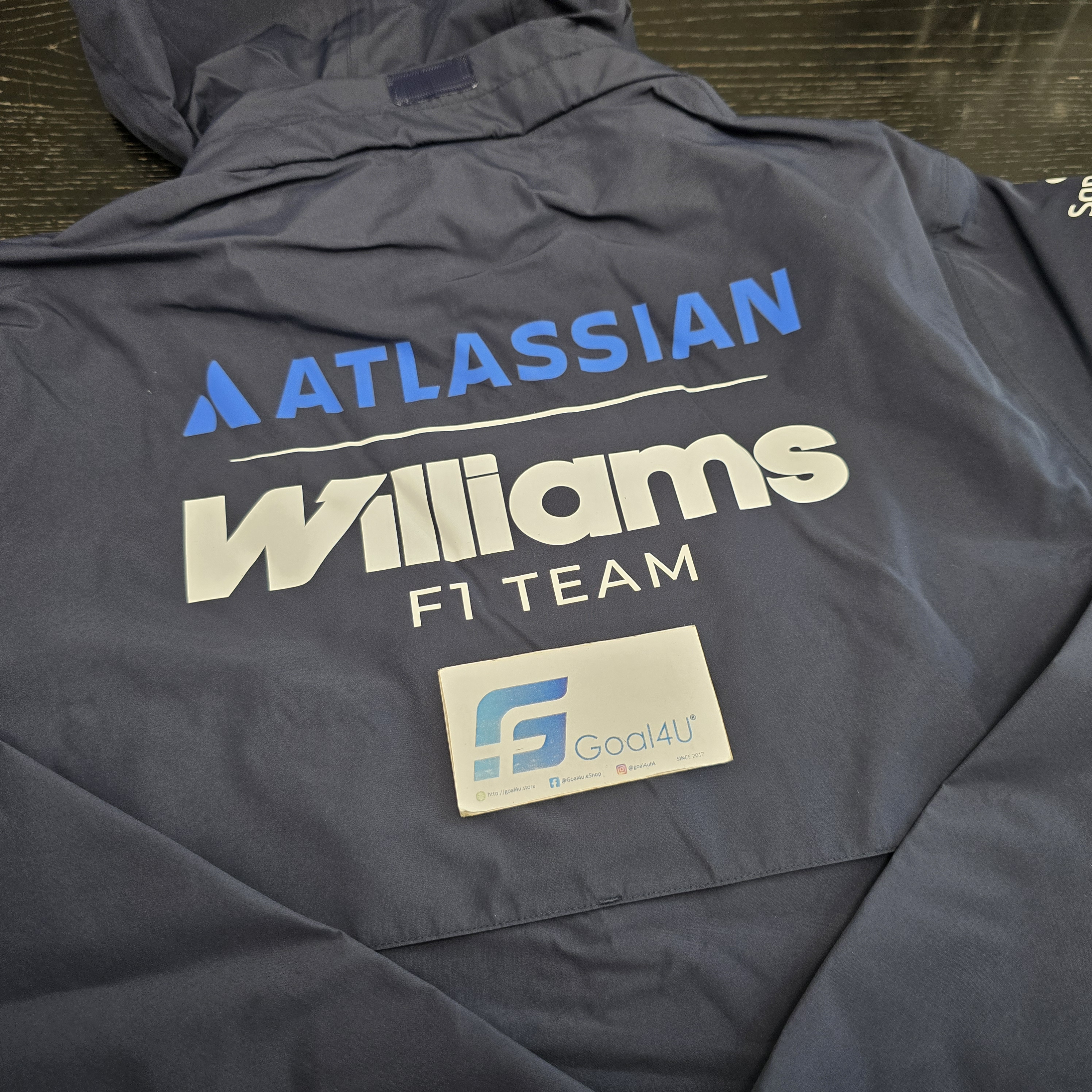 F1 Williams 威廉士車隊 2026 官方防風雨外套 60941827