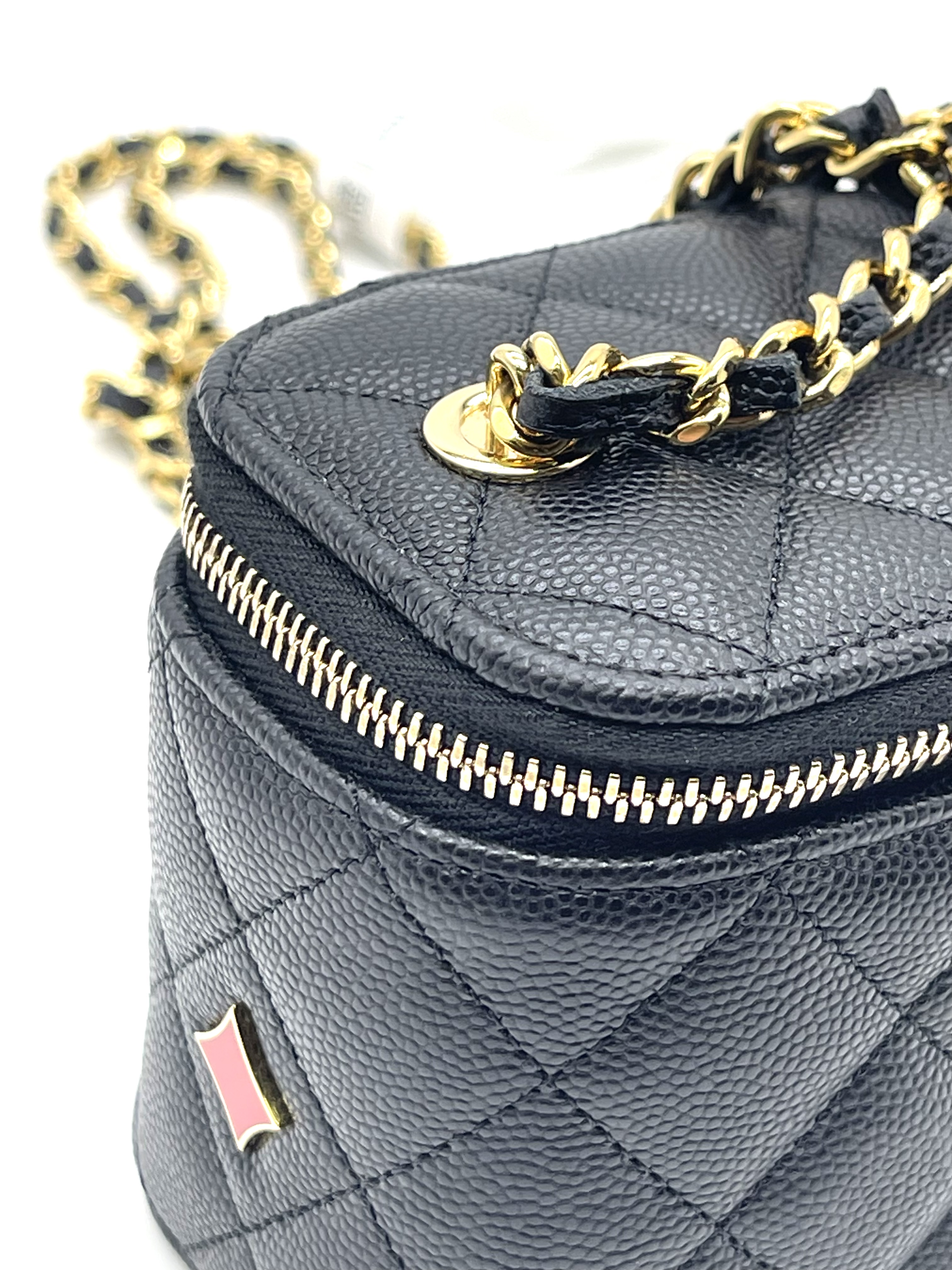 Pre-owned Chanel Coco Casino Vanity Case Mini / Product Code: 26040202