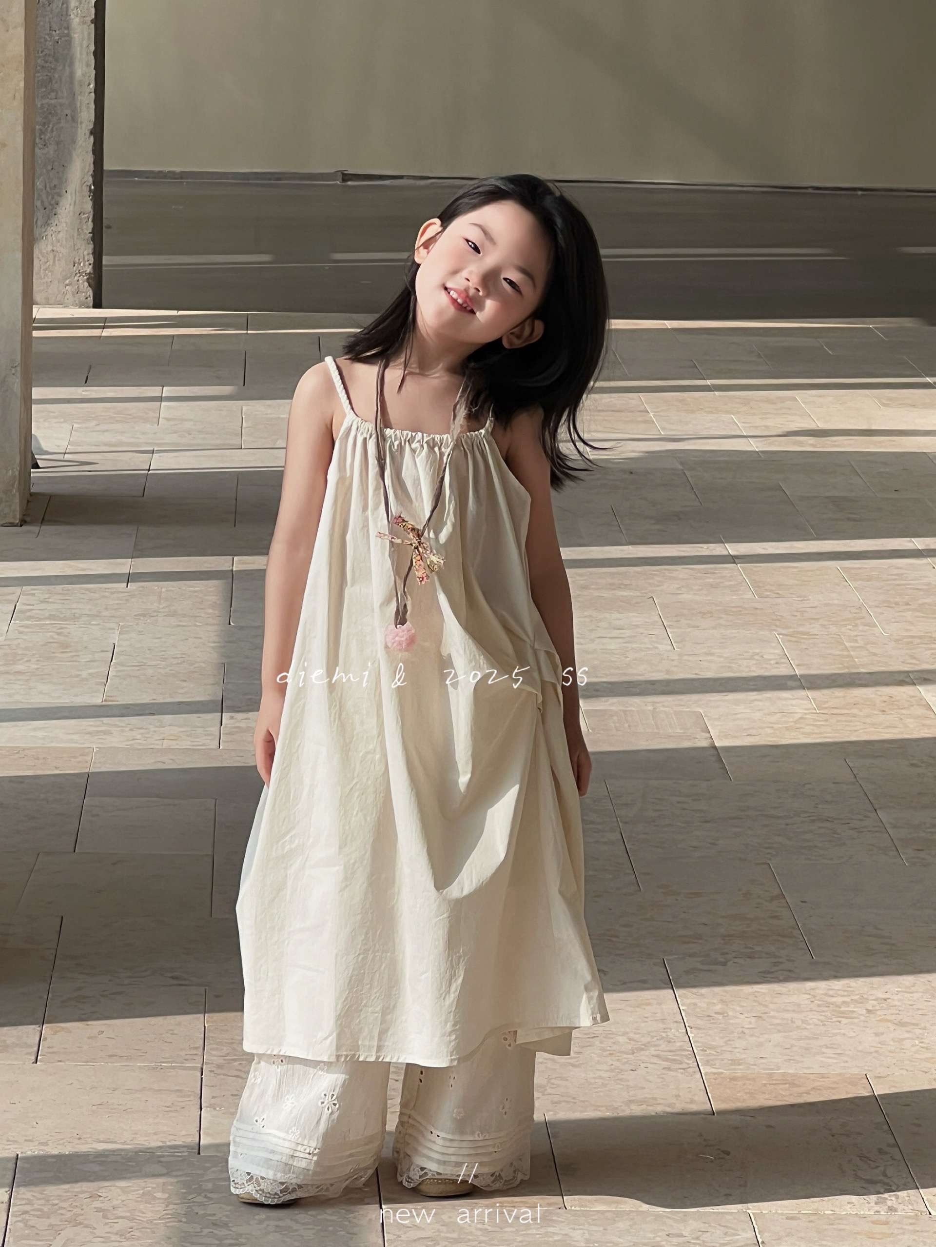 DM Ulzzang Raven Khaki Lace Set Wear