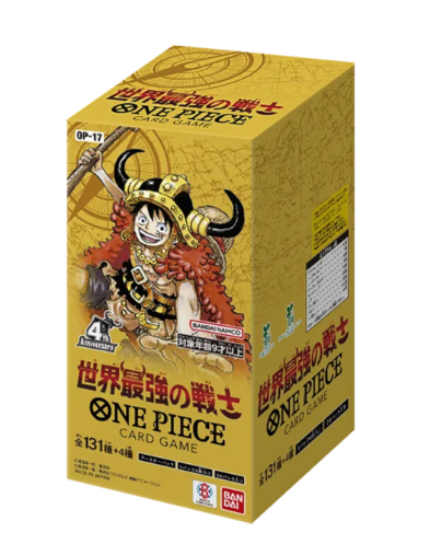 [OP-17] ONE PIECE CARD GAME 補充包 世界最強的戰士