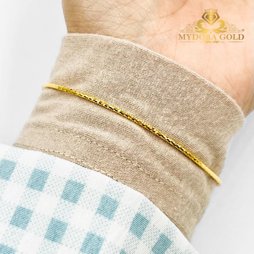 MYDORA Gelang Omega Lembut l EMAS 916/22K