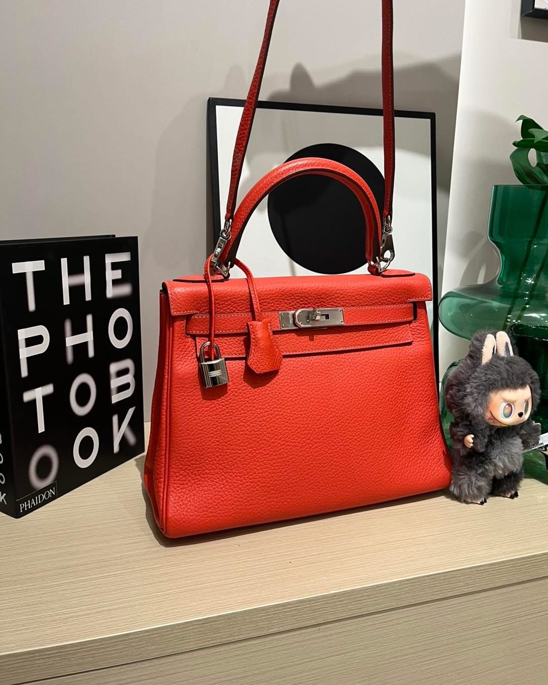 Hermes Kelly 28,STAMP T Togo 牛皮 100%Authentic, 98%new  ✅key lock ✅dust bag ✅box