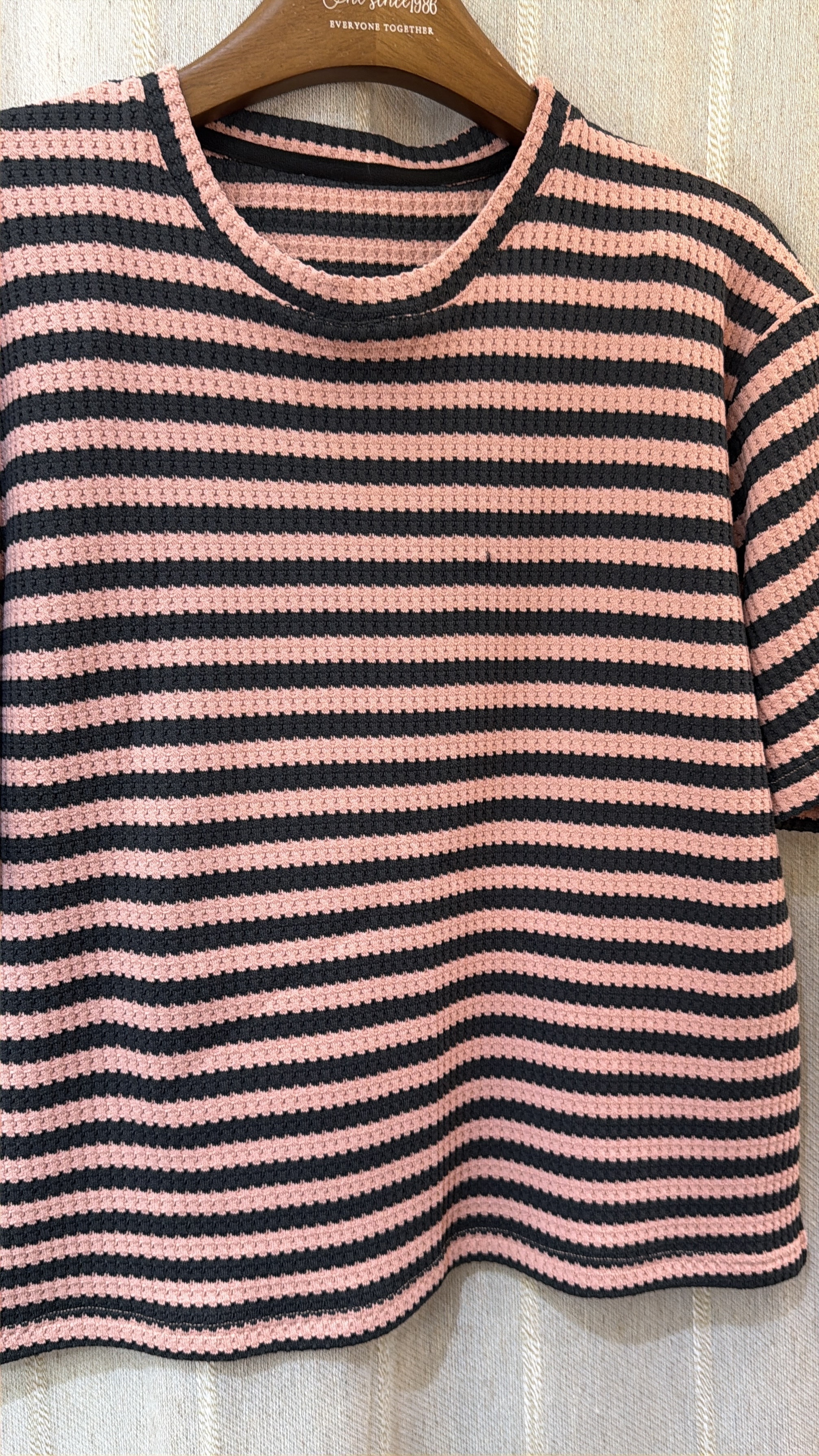 TP3 ✨自家品牌  最新撞色間條TOP✨