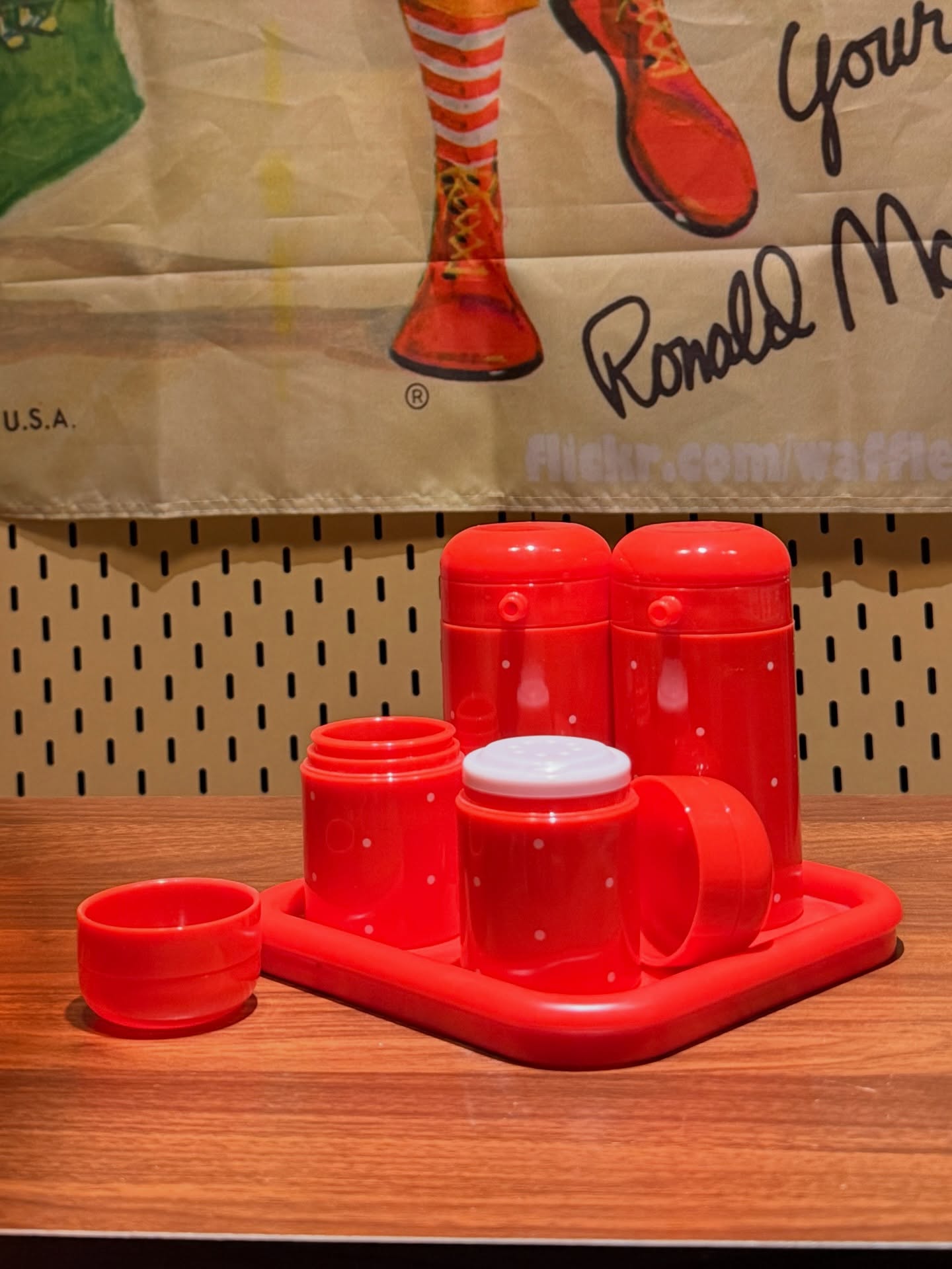 【中古品】餐檯調味瓶組合