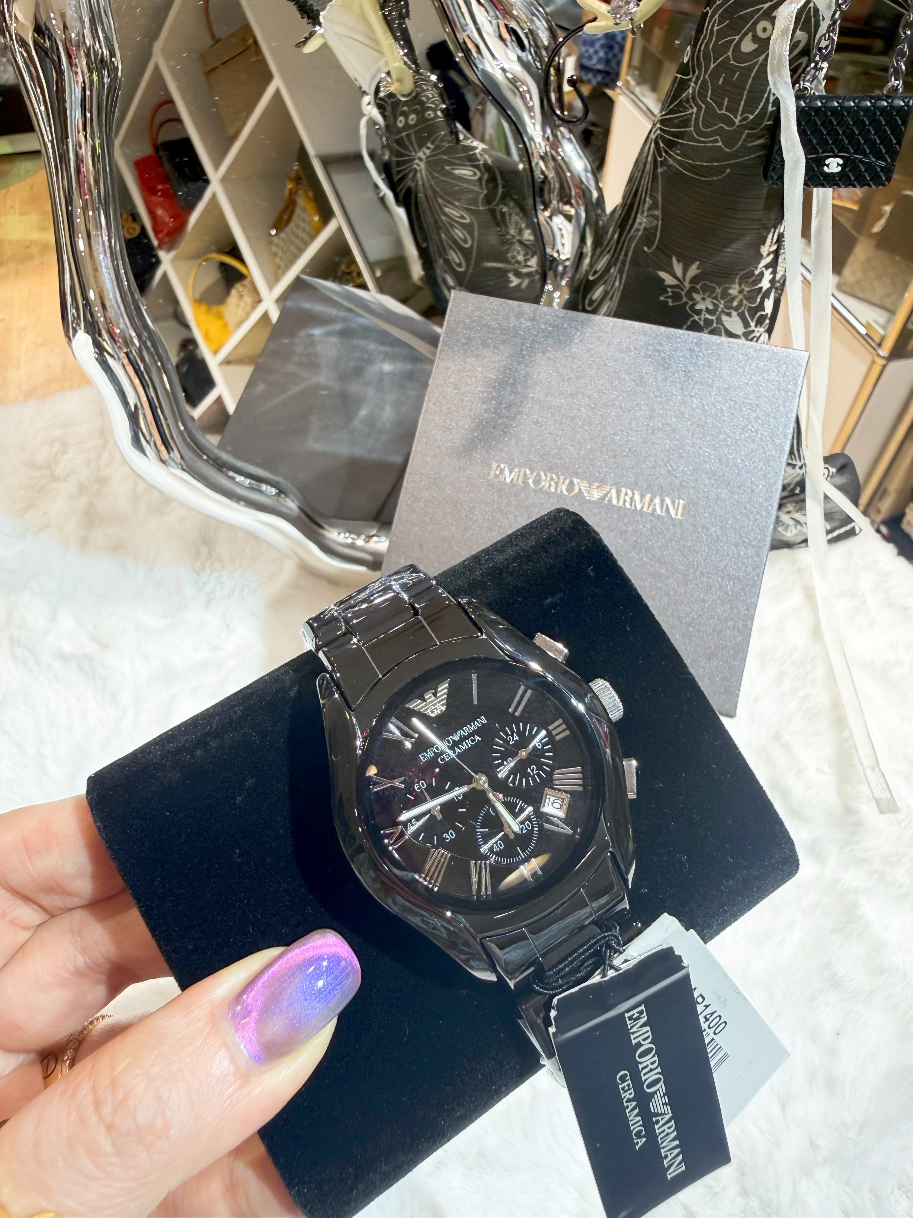 Armani watch AR1400/blk