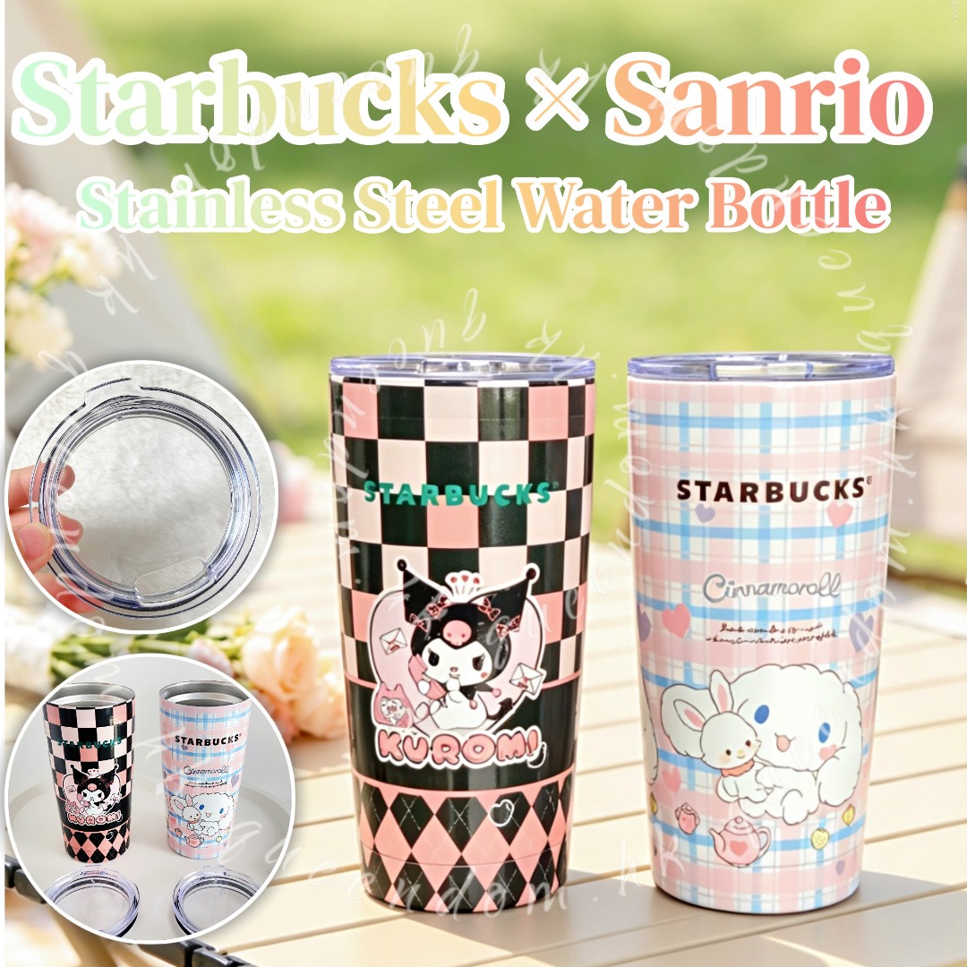 Starbucks × Sanrio Stainless Steel Water Bottle 不鏽鋼水杯