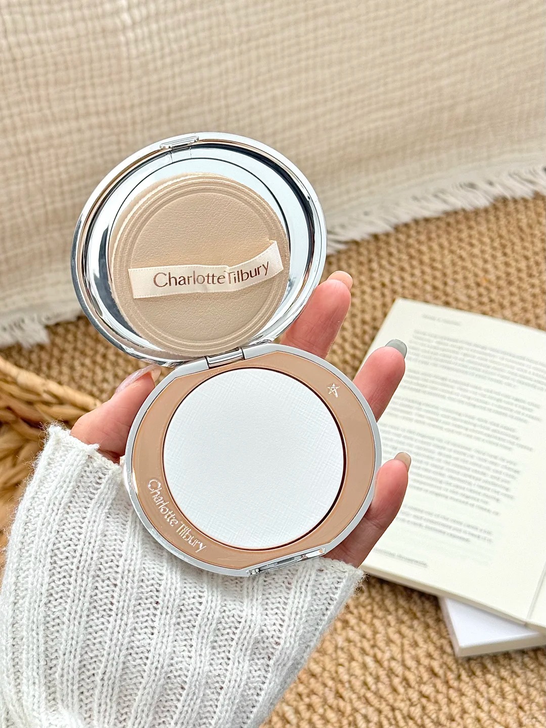 Charlotte Tilbury CT 小銀盤粉餅 透明10g
