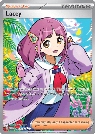  Pokemon TCG Stellar Crown - Lacey-166/142