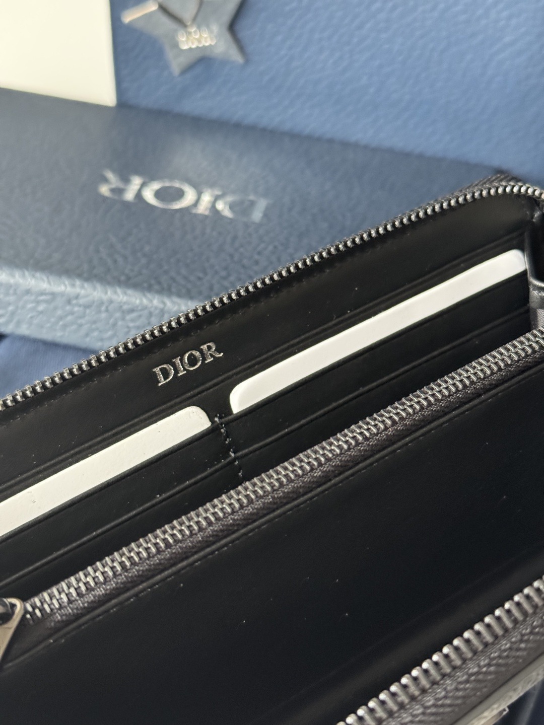 【原單】DIOR CD Icon Long Zipped Wallet 長型拉鏈銀包