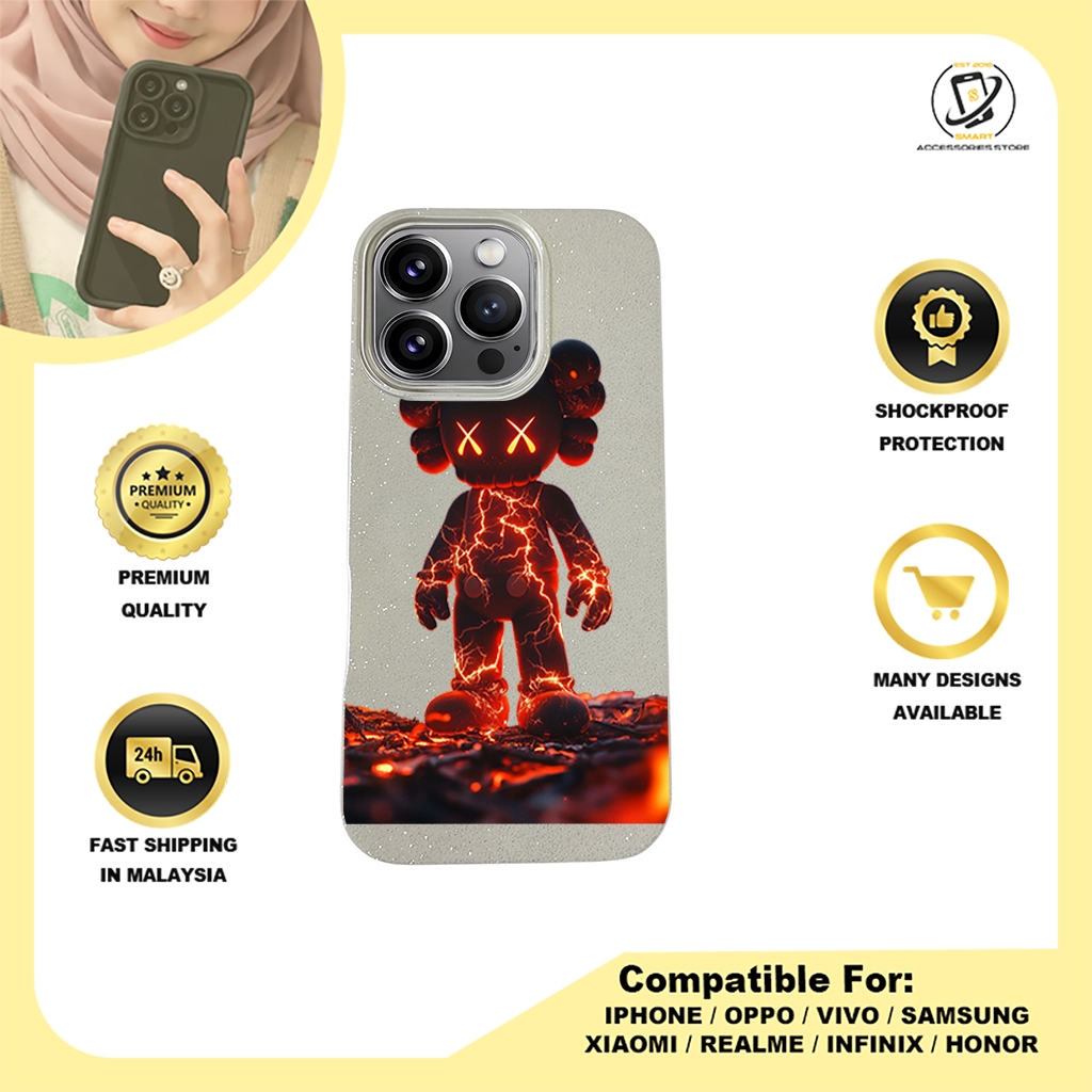 BLING CASE PHONE FOR IPHONE - DESIGN KAWS B