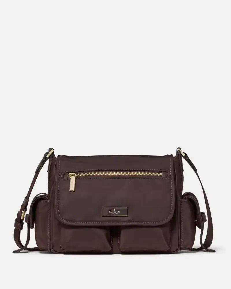 加拿大超筍價 Kate Spade - Carter Ksnyl Cargo Messenger Bag - brown - Women Bags