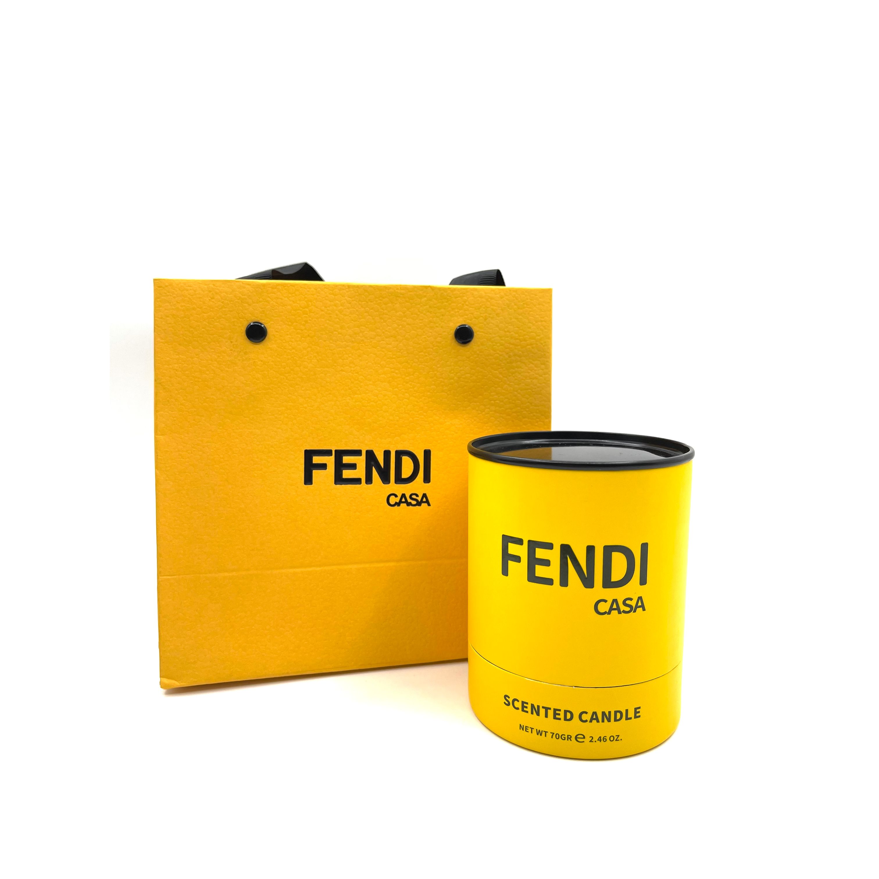 FENDI CASA CLASSIC LIME BRASIL SENTED CANDLE 70G, Beauty & Personal Care,  Fragrance & Deodorants on Carousell