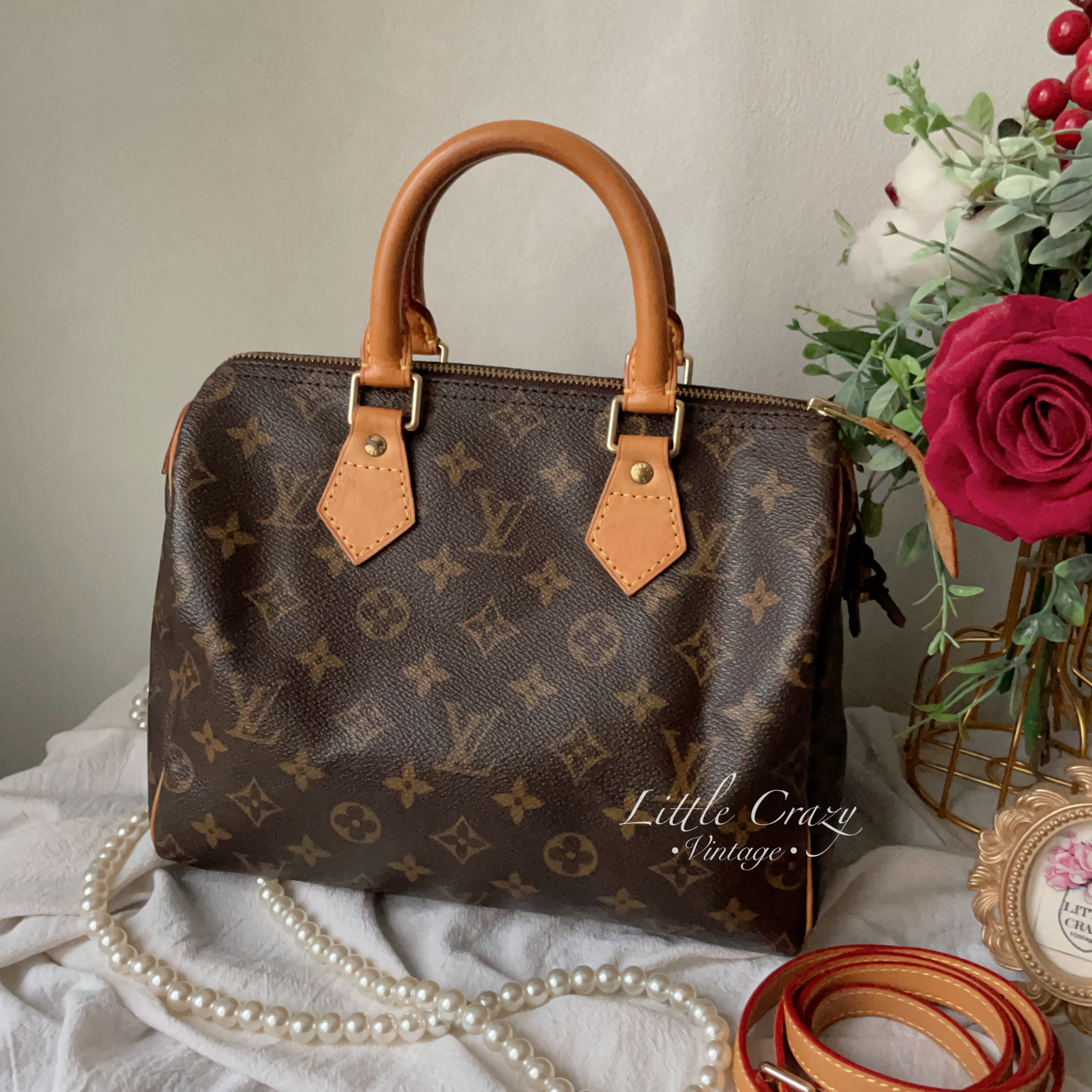 LV vintage speedy 25 美品| Little Crazy Vintage