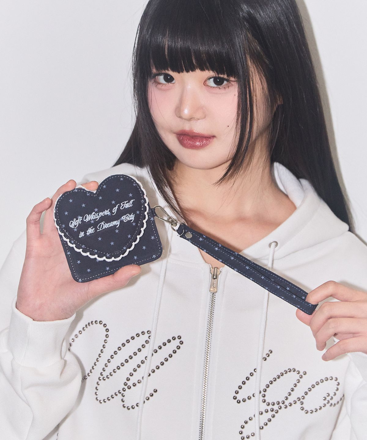 🇰🇷訂購｜ILLIGO｜Heart Frame Card Wallet 3色 