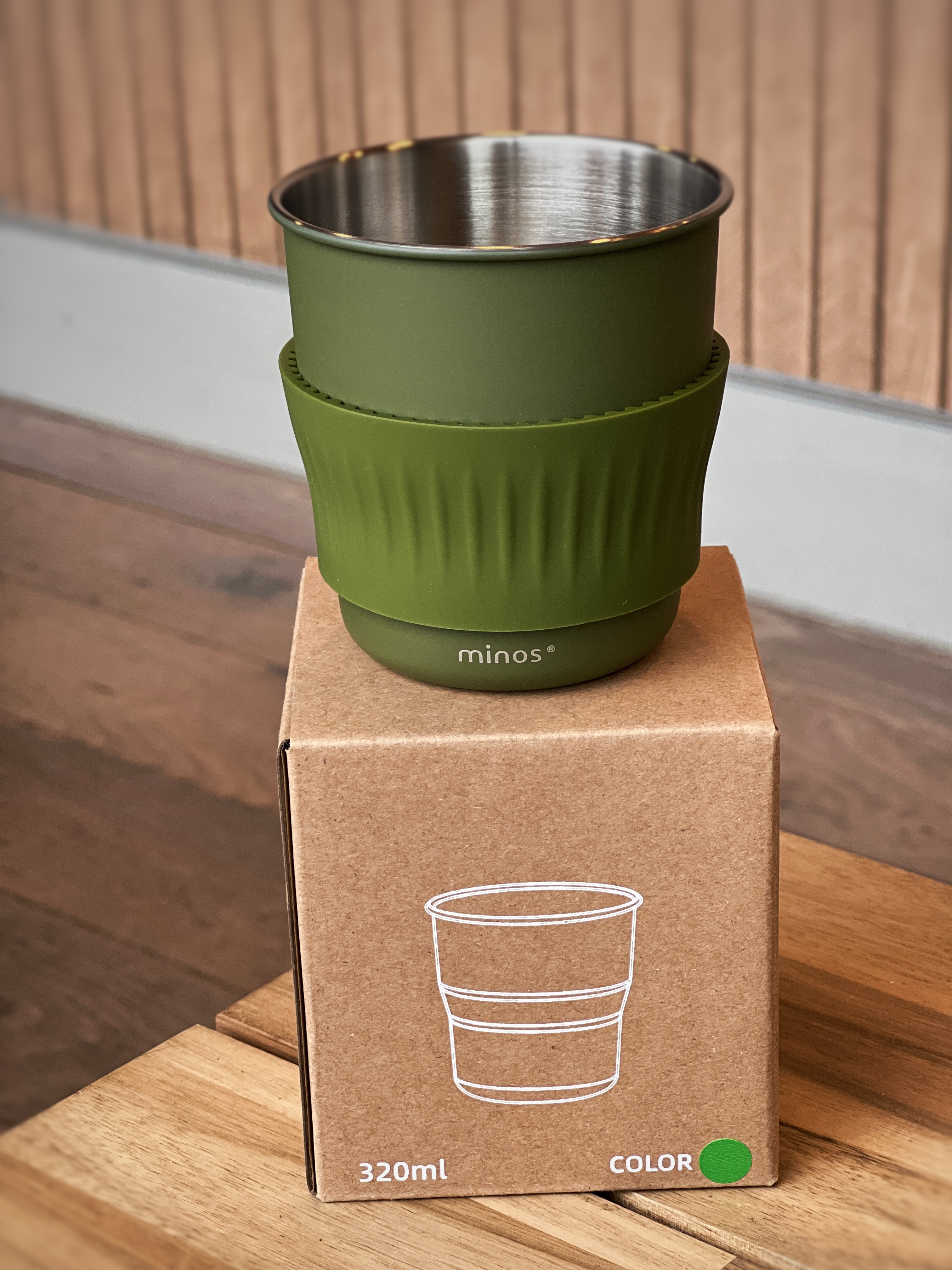 minos 320ml Stainless Steel Cup