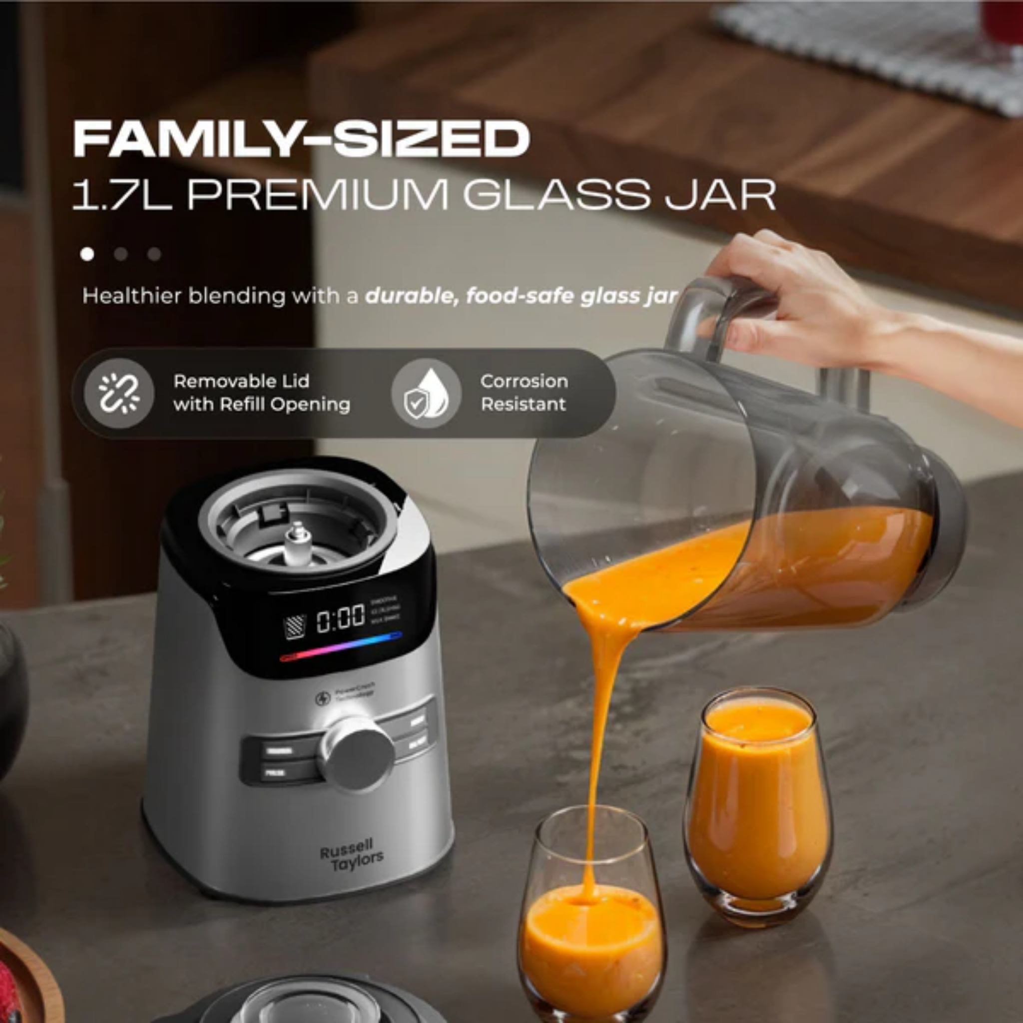 Russell Taylors 1400W Power Blender (TB10)