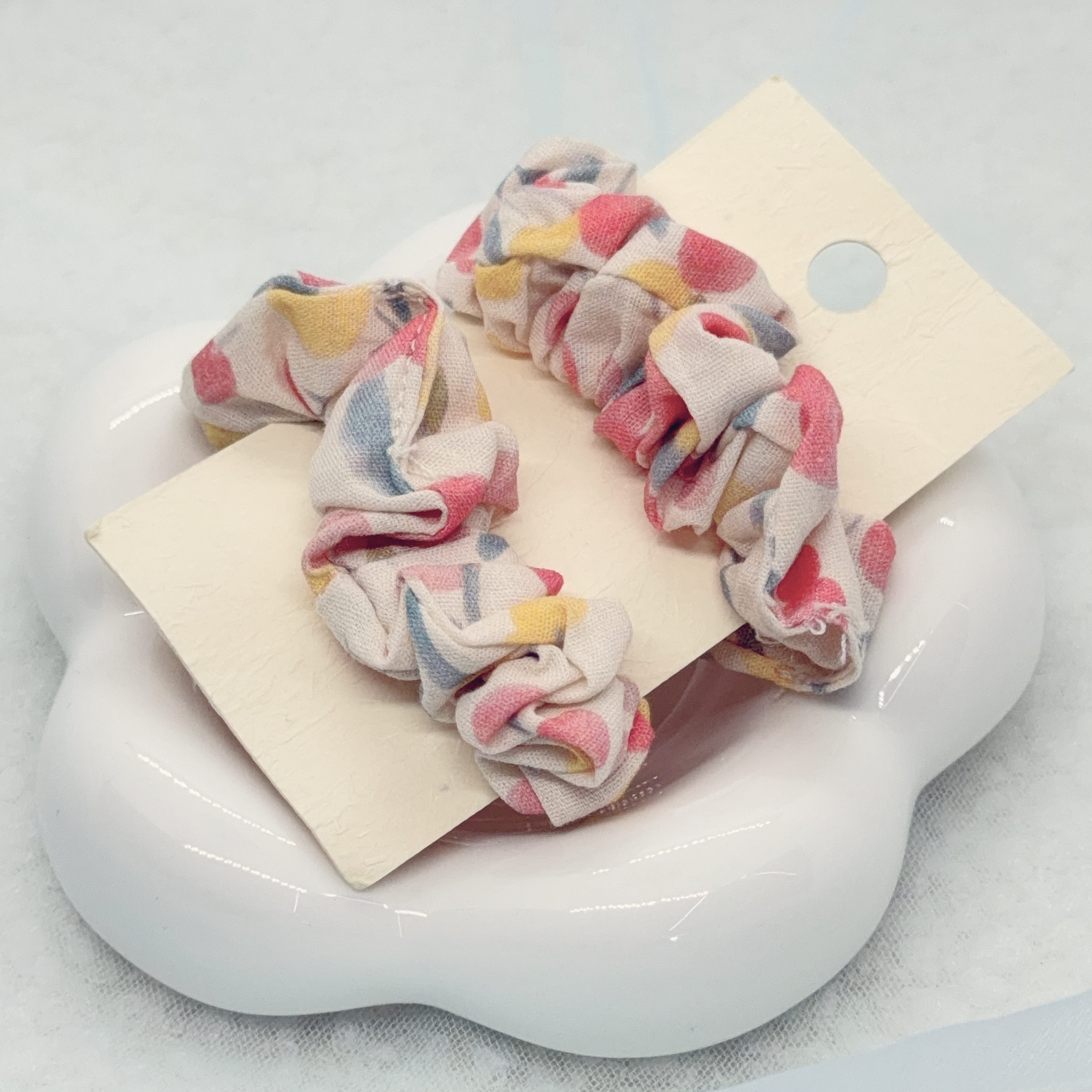 迷你布髮圈 (約5cm) (2pcs/set)