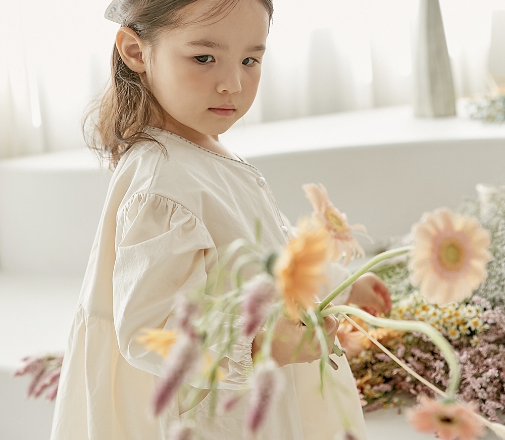 DOTTODOT 珍珠扣公主連衣裙 SIZE90 (展覽DISPLAY)