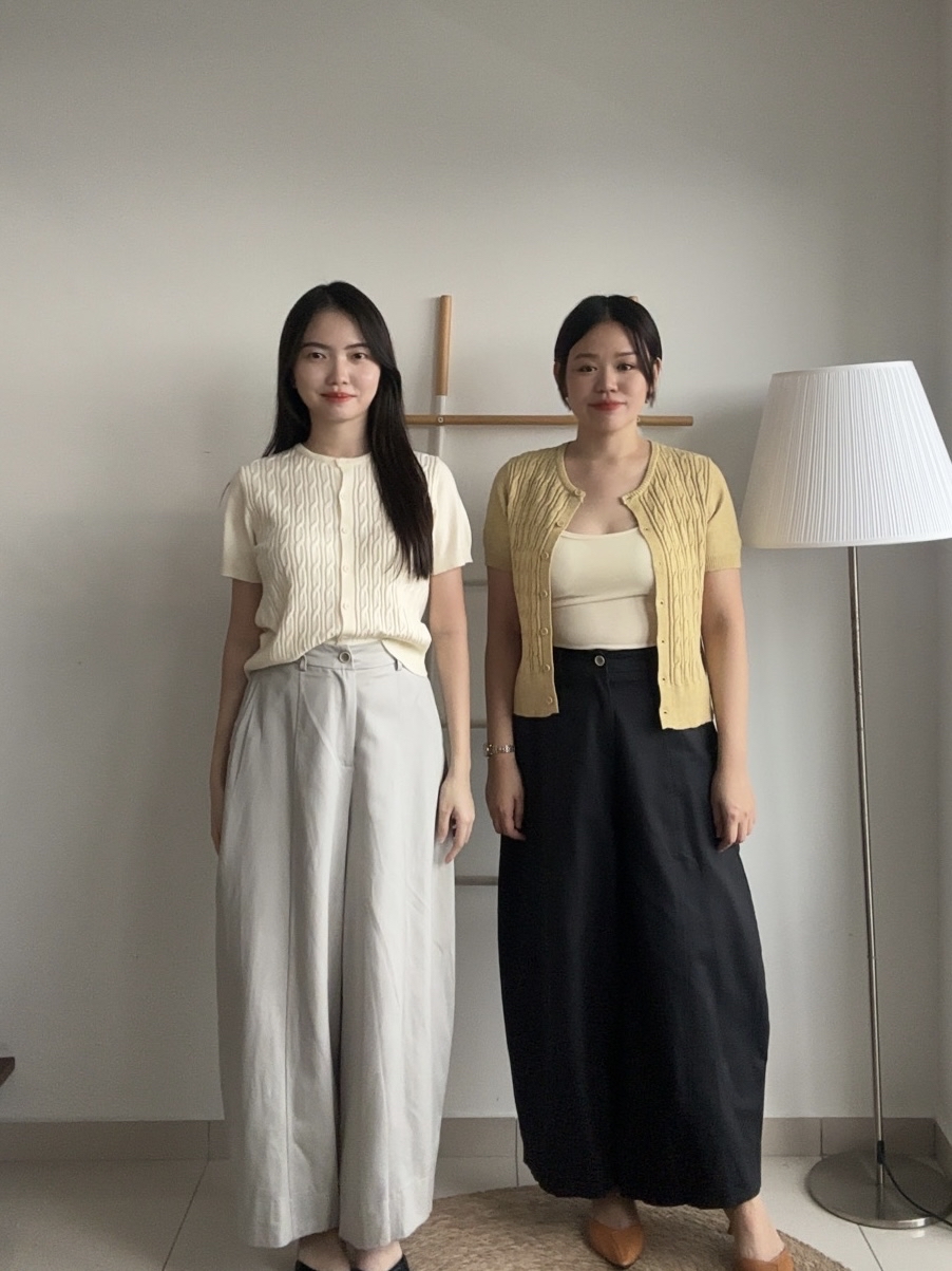S1913 Long Curved Pants - 3 Colors 