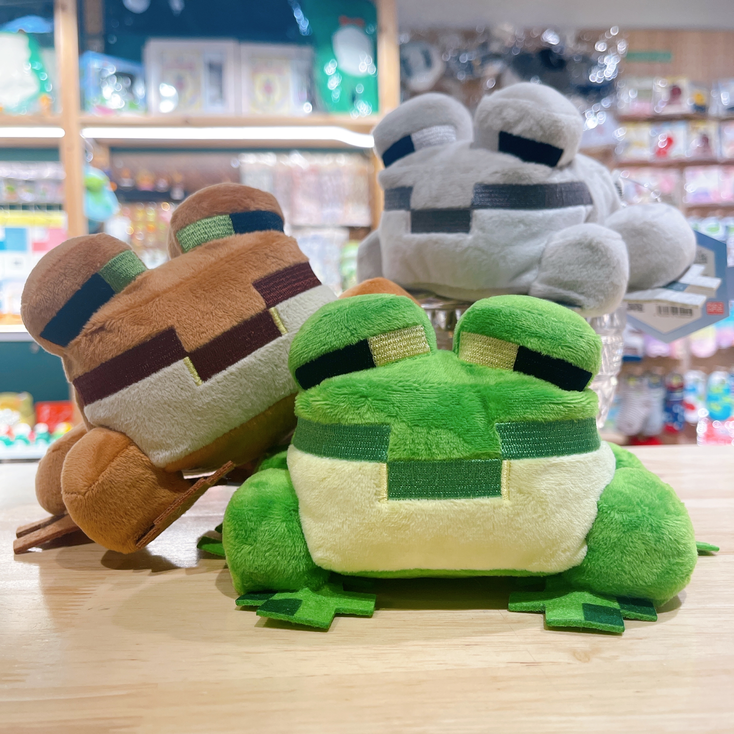 minecraft frog plush 青蛙毛公仔, 興趣及遊戲, 收藏品及紀念品, 明星周邊- Carousell