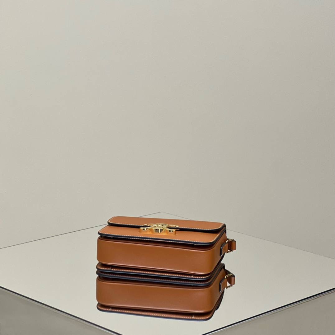 🔥大货实拍图 𝗖𝗘𝗟𝗜𝗡𝗘 ♥ 𝗧𝗘𝗘𝗡 𝗧𝗥𝗜𝗢𝗠𝗣𝗛𝗘 型号：188423 中号尺寸：22.5*16*7cm 小号尺寸：18.5*14*6cm