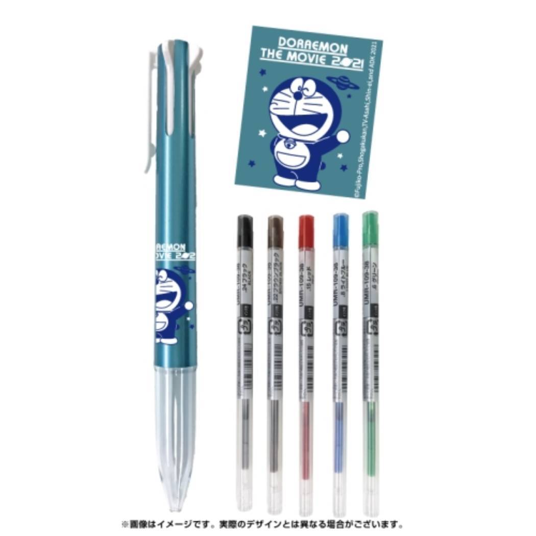 [現貨] [日本制] 多啦A夢 0.38mm 5色原子筆 {TF472269}
