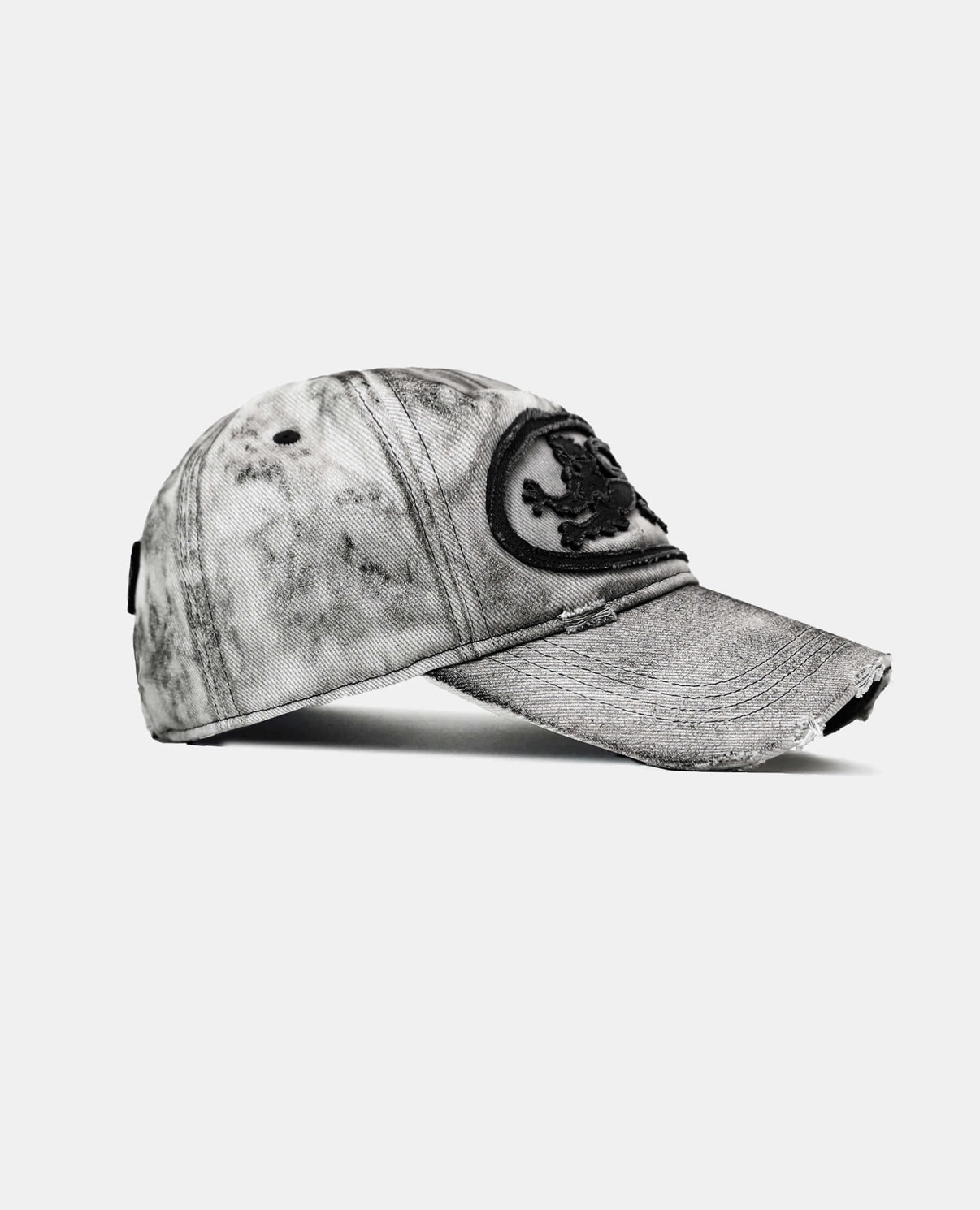 BADBLOOOD直播限時優惠 [w-hat25-022] Mystic Big Patch Ball Cap - Dusty White