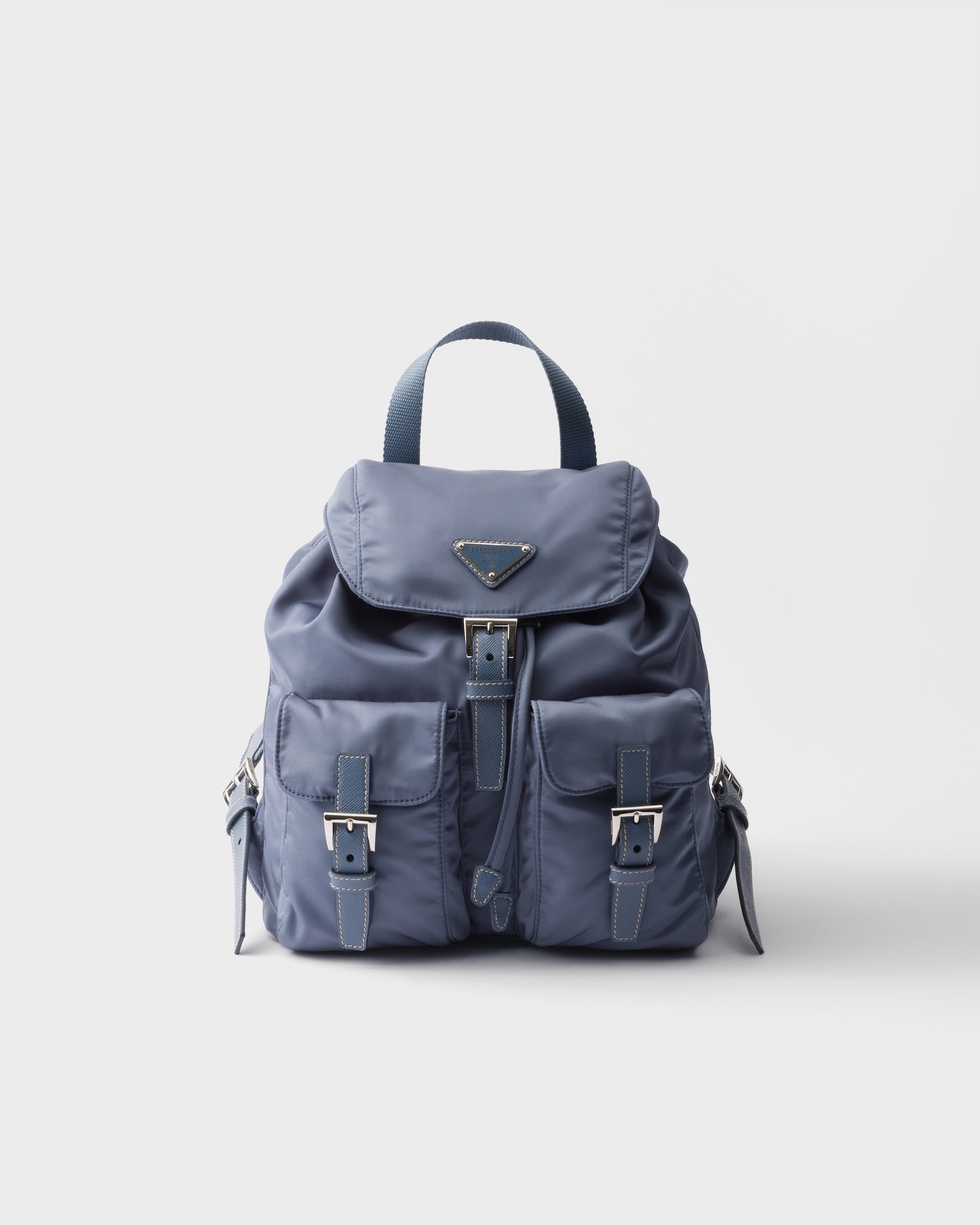 精選貨品折扣✨訂貨📮Prada small size backpack  Size 28x23.5x12.5cm Color : Aviation Blue