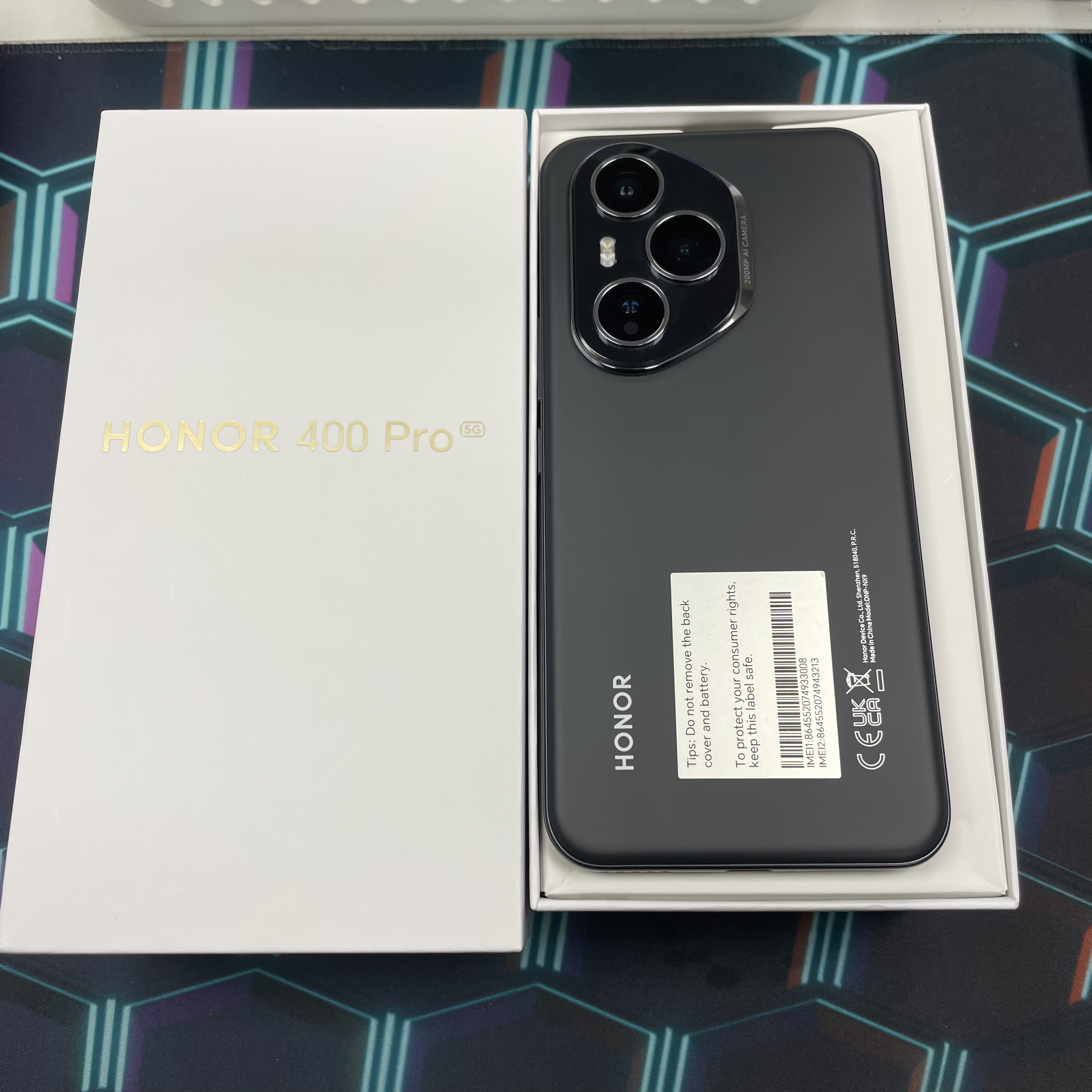 *6578 Honor 400 Pro 勁靚機 12+512GB 黑色 black