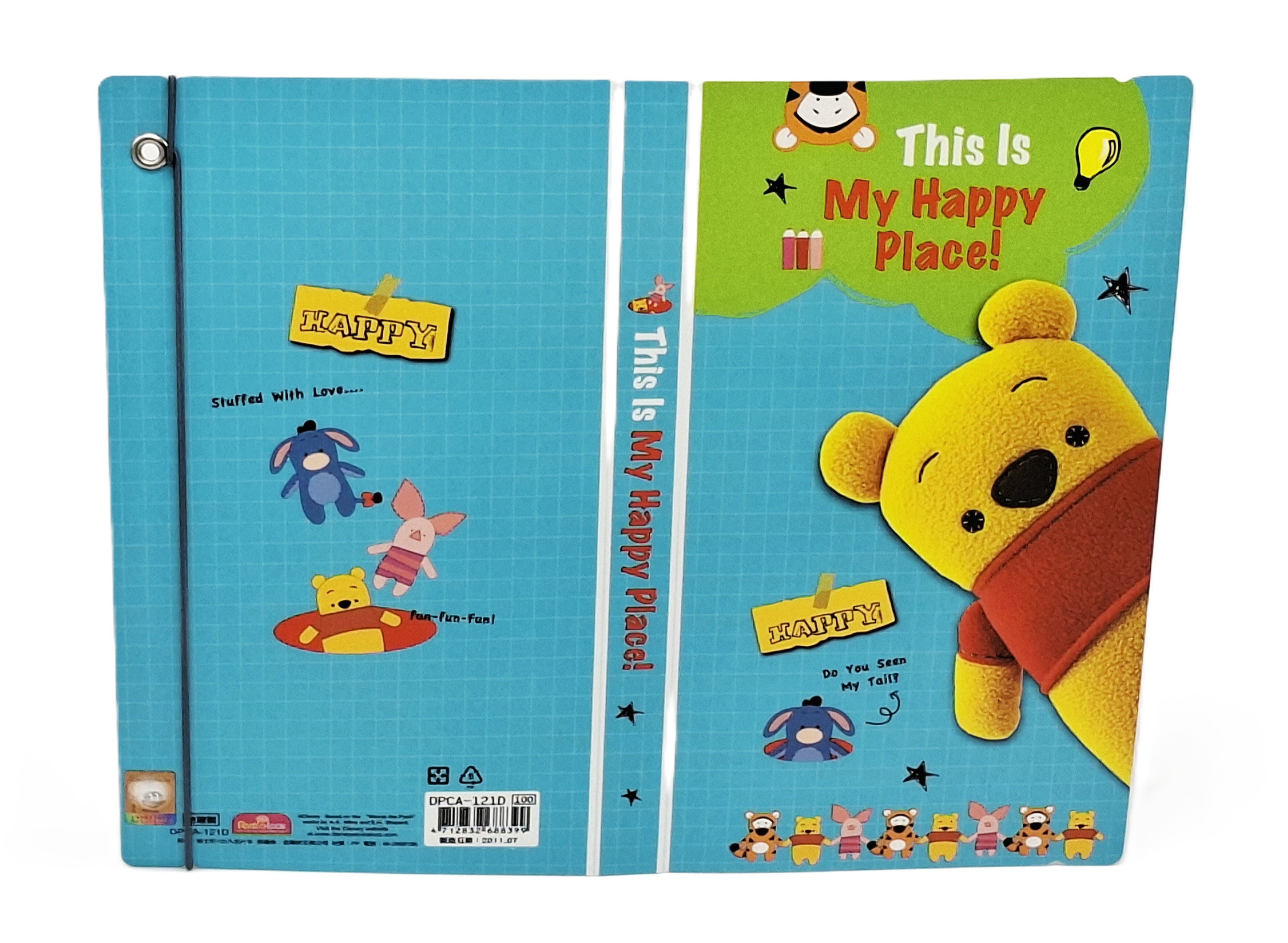 120入名片本 Winnie the Pooh 維尼熊 (DPCA-121D)
