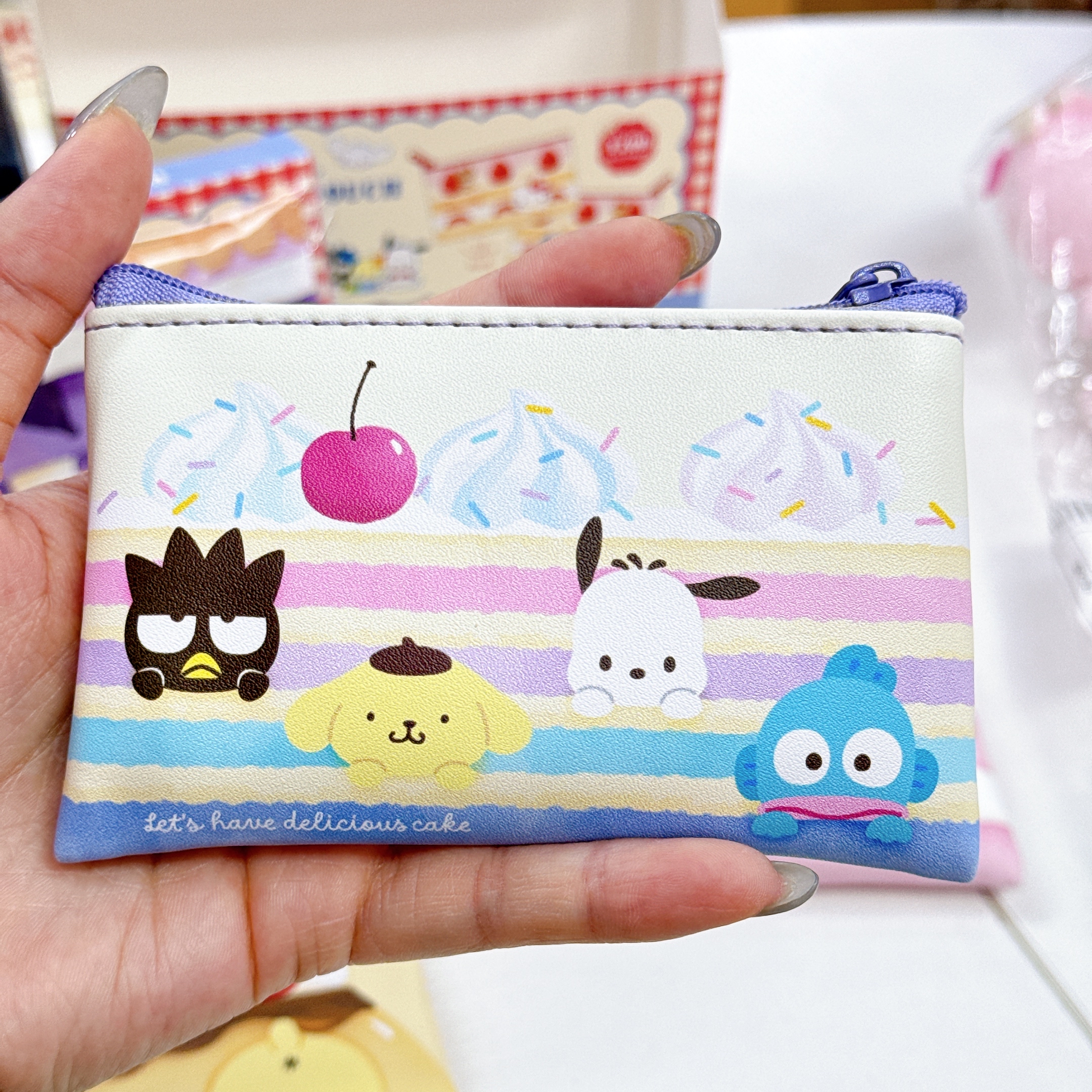 日本直送 Sanrio 新款拉鏈袋散子包 可以揀款購買